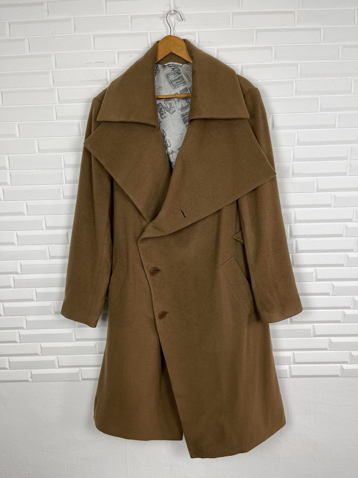 Vivienne Westwood 🔥HOT SALE 🔥VTG ANGLOMANIA MEN COAT VIRGIN WOOL BLEND NYLON Size US M / EU 48-50 / 2 - 2 Thumbnail