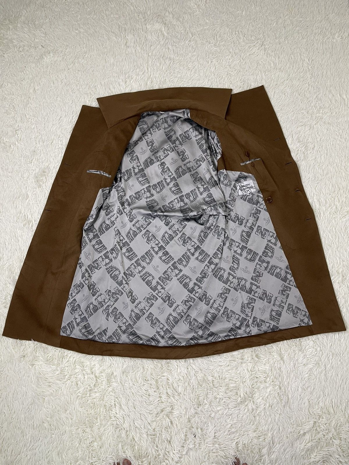 Vivienne Westwood 🔥HOT SALE 🔥VTG ANGLOMANIA MEN COAT VIRGIN WOOL BLEND NYLON Size US M / EU 48-50 / 2 - 13 Thumbnail