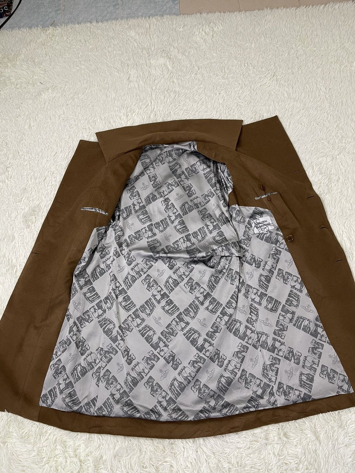 Vivienne Westwood 🔥HOT SALE 🔥VTG ANGLOMANIA MEN COAT VIRGIN WOOL BLEND NYLON Size US M / EU 48-50 / 2 - 12 Thumbnail