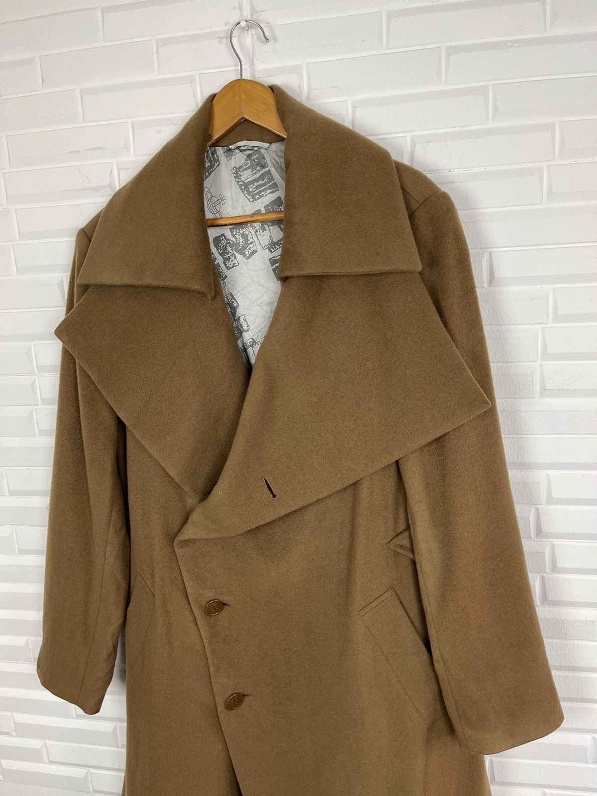 Vivienne Westwood 🔥HOT SALE 🔥VTG ANGLOMANIA MEN COAT VIRGIN WOOL BLEND NYLON Size US M / EU 48-50 / 2 - 3 Thumbnail