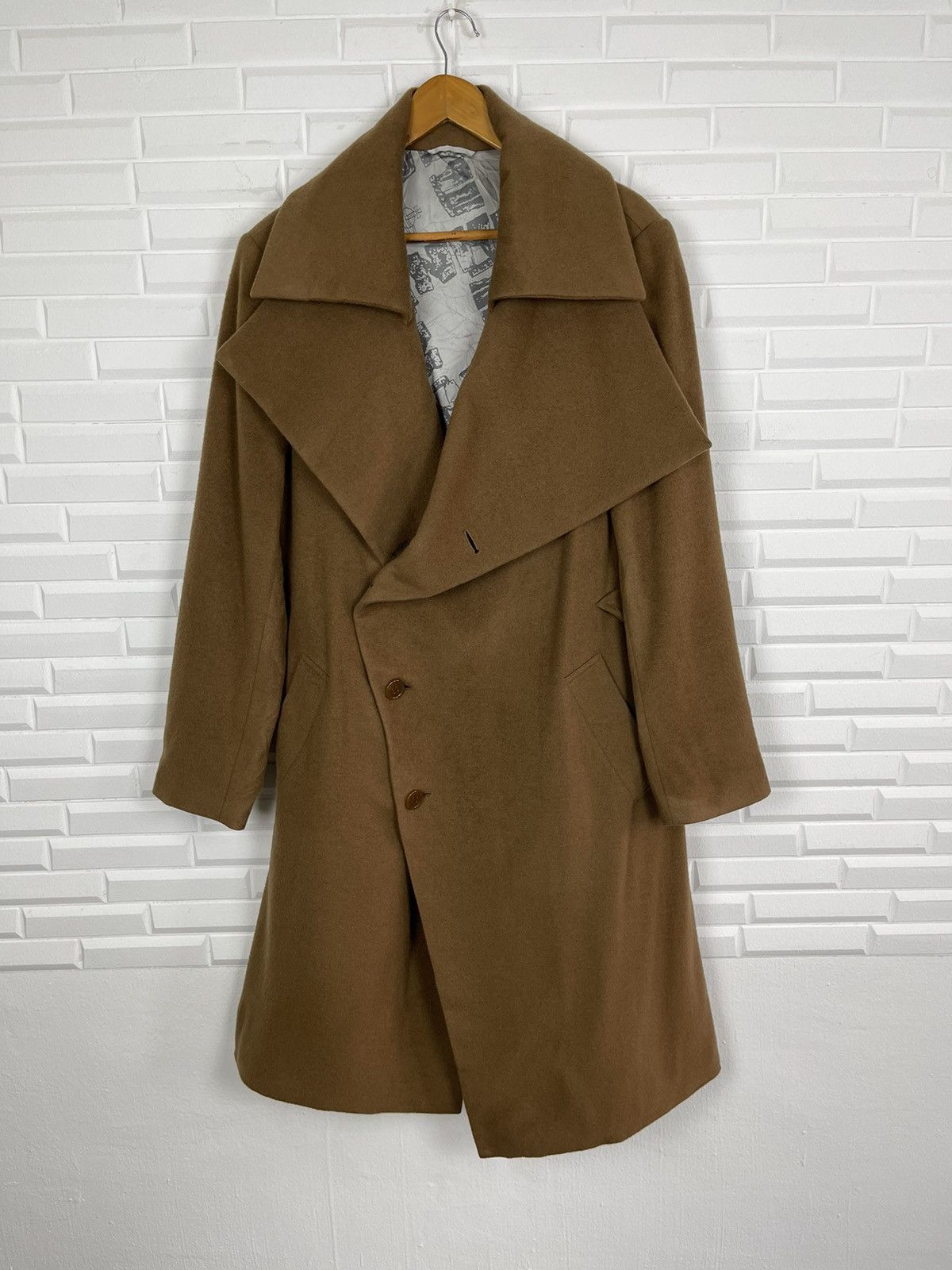 Vivienne Westwood 🔥HOT SALE 🔥VTG ANGLOMANIA MEN COAT VIRGIN WOOL BLEND NYLON Size US M / EU 48-50 / 2 - 4 Thumbnail