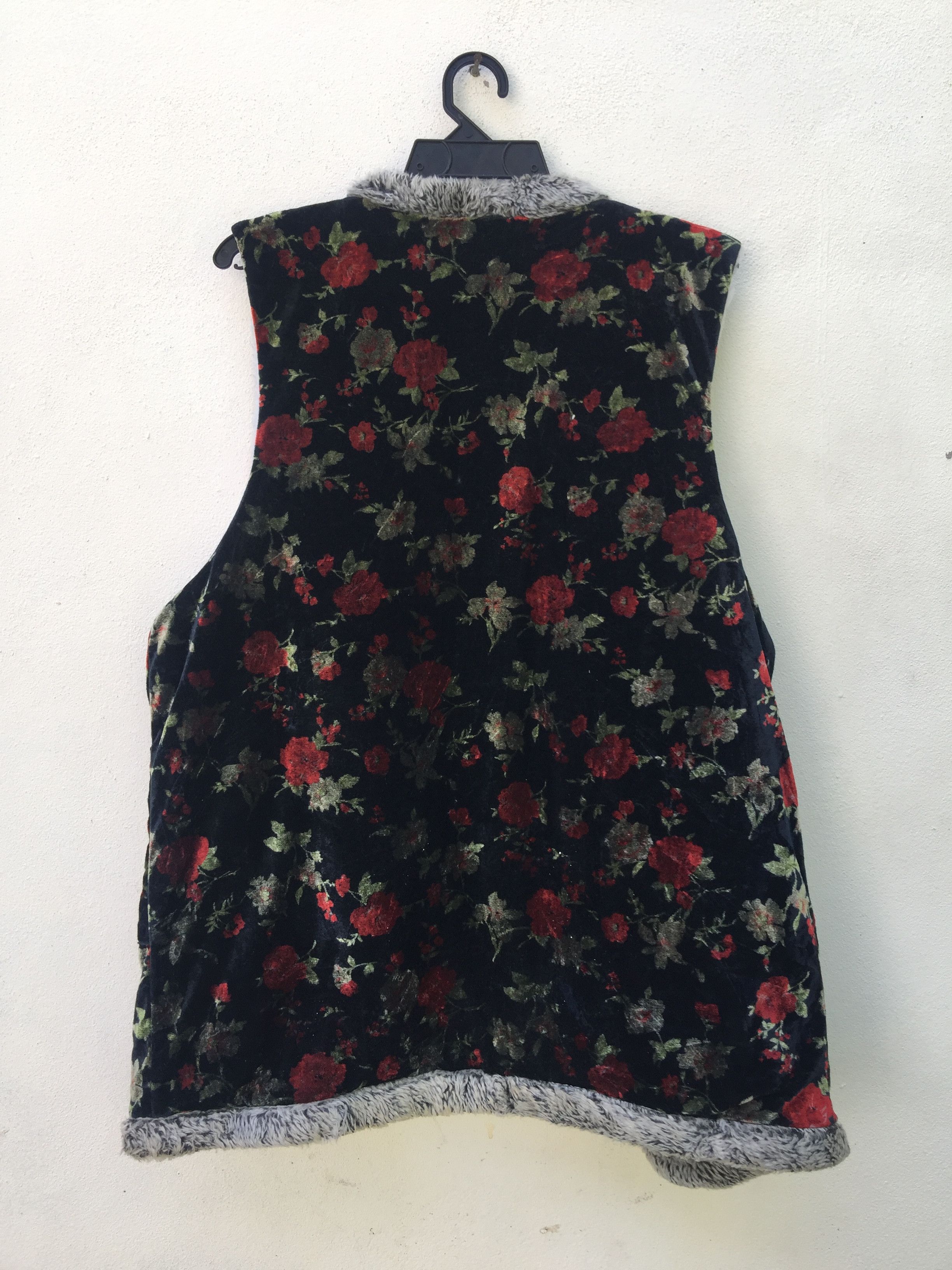 Designer × Japanese Brand Vintage Flower Japanese Travis Scott Fashion Style Vest Size US L / EU 52-54 / 3 - 2 Thumbnail