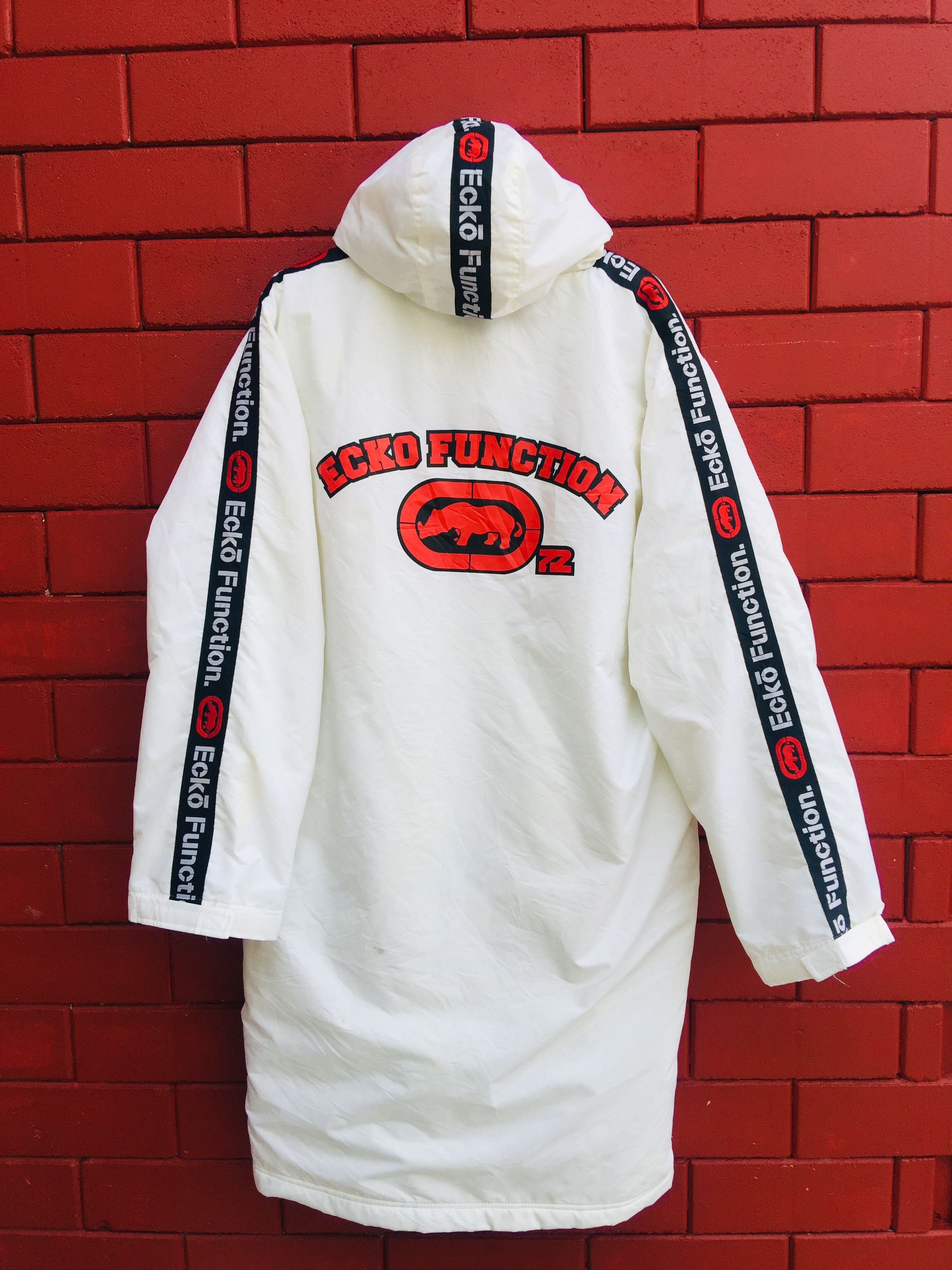 image of Ecko Unltd Vintage Ecko Function Hip Hop Streetwear Fashion Style in White, Men's (Size Large)