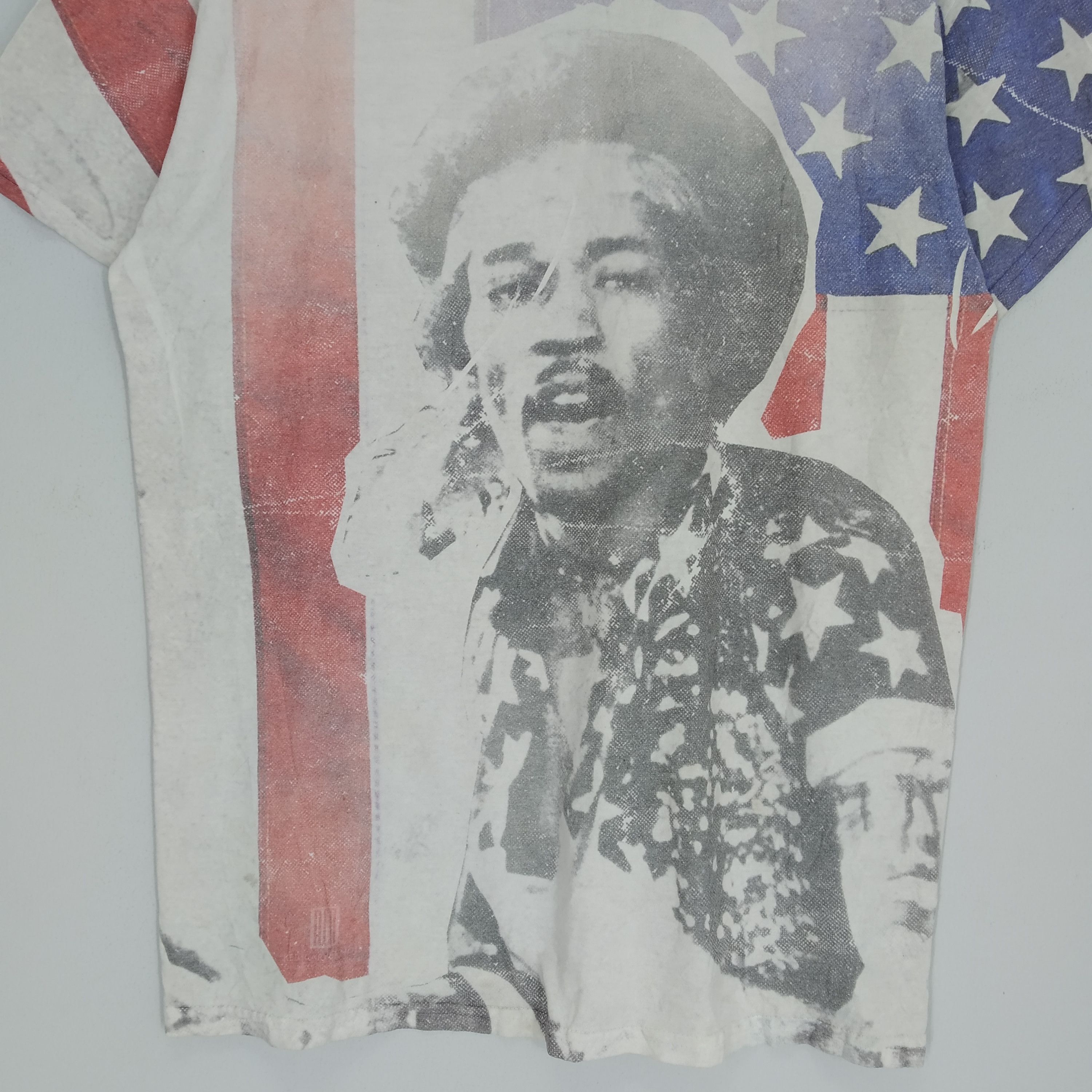 Jimi Hendrix Vintage Y2K Jimi Hendrix American Guitarist Rock Music Size US L / EU 52-54 / 3 - 5 Thumbnail