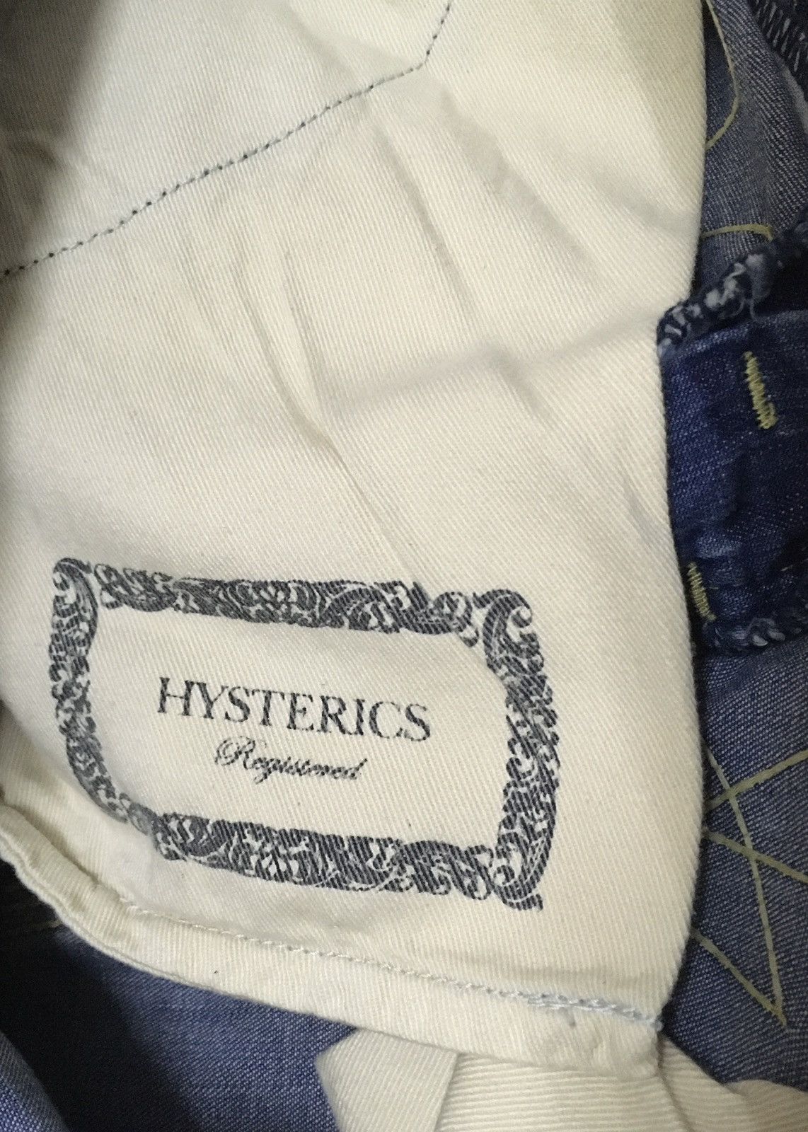 Hysteric Glamour × If Six Was Nine × Japanese Brand Rare Design Vintage Brand Hysteric Glamour Jeans 1990s Size US 27 - 7 Thumbnail