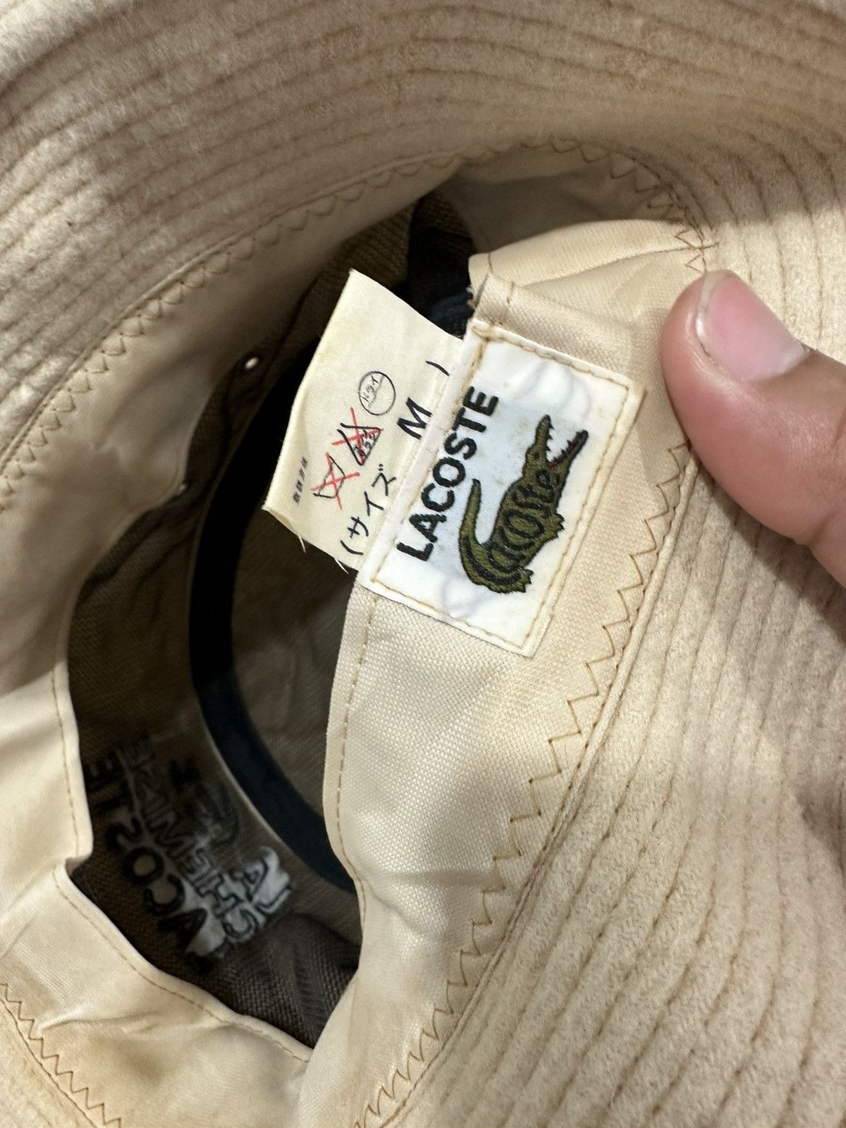 Lacoste VTG 90’s Lacoste Bucket Hat Size ONE SIZE - 7 Thumbnail