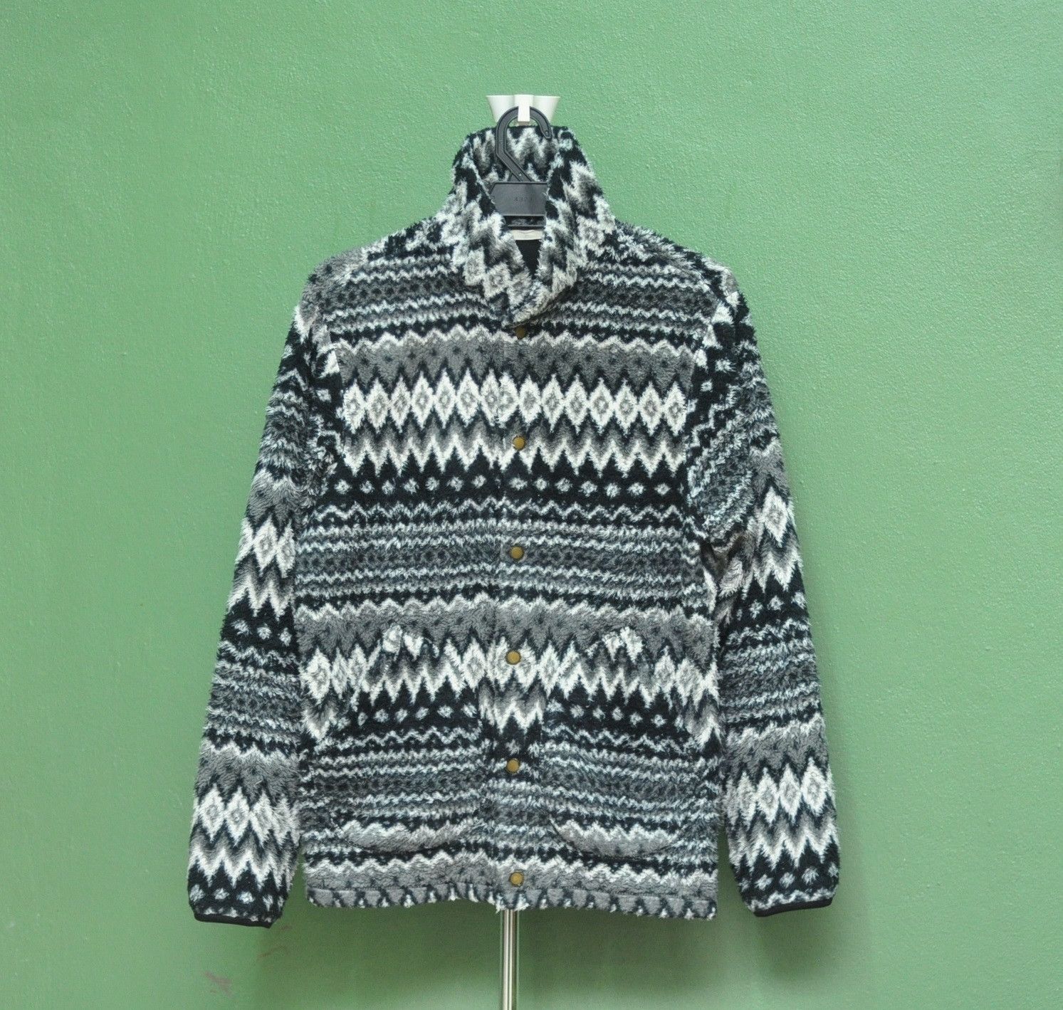 image of Vintage Japanese Designer Women Fashion Style Sweater Jaket (Size Medium)