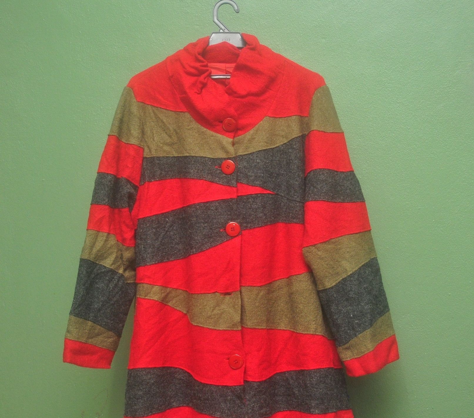Designer × Japanese Brand × Vintage Vintage Indigo Japanese Designer Women Fashion Style Size L / US 10 / IT 46 - 3 Thumbnail