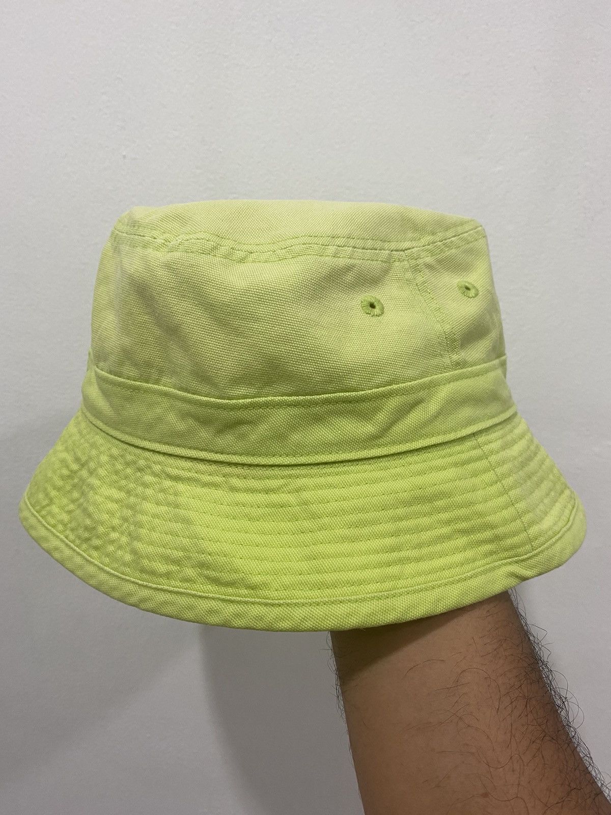 Lacoste × Vintage 🔥Vintage🔥 Neon Lacoste Bucket Hat Size ONE SIZE - 4 Thumbnail