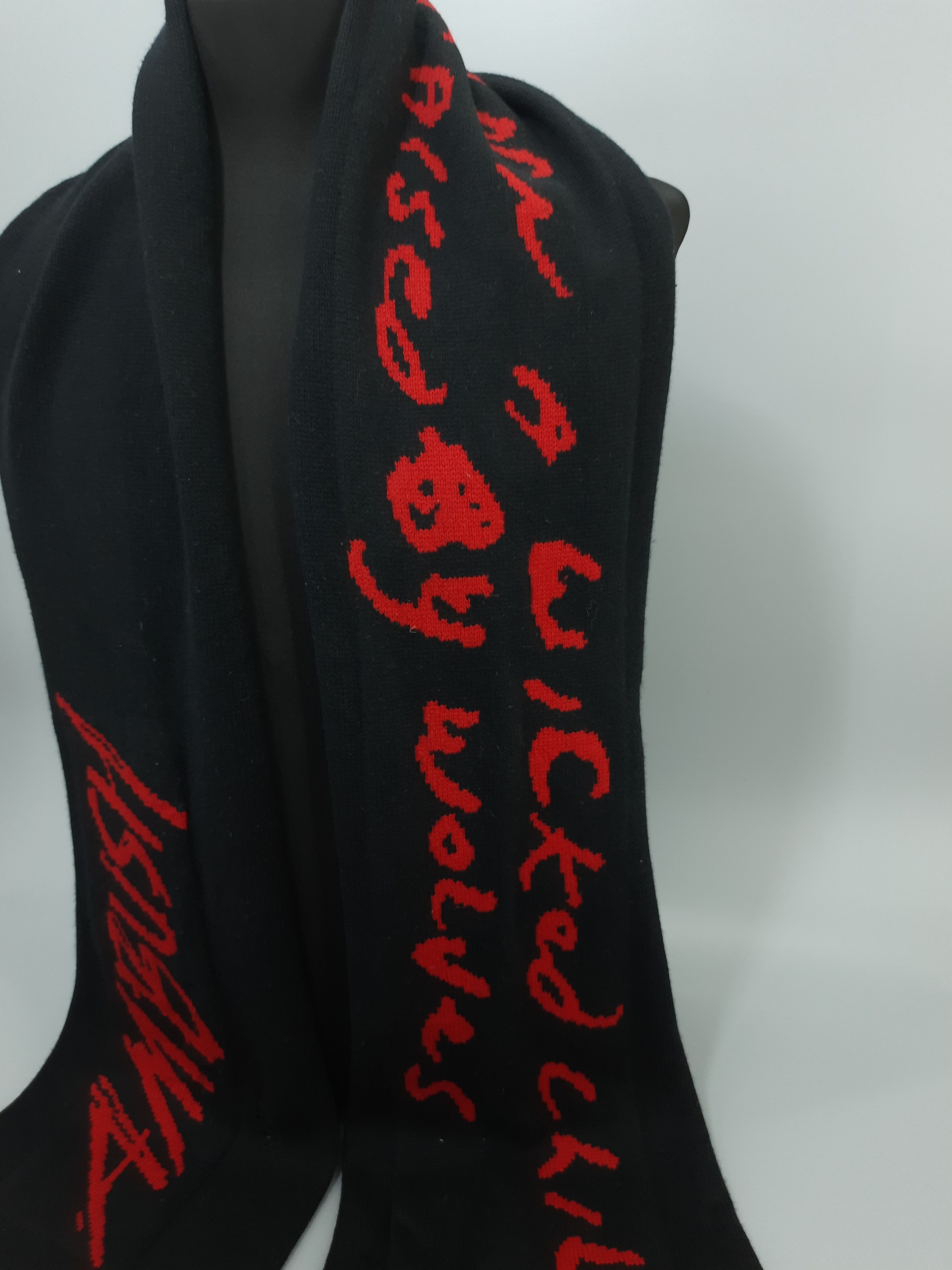 Japanese Brand AMBUSH Distressed Design Scarf / Muffler / Neckwear - MFB16 Size ONE SIZE - 3 Thumbnail