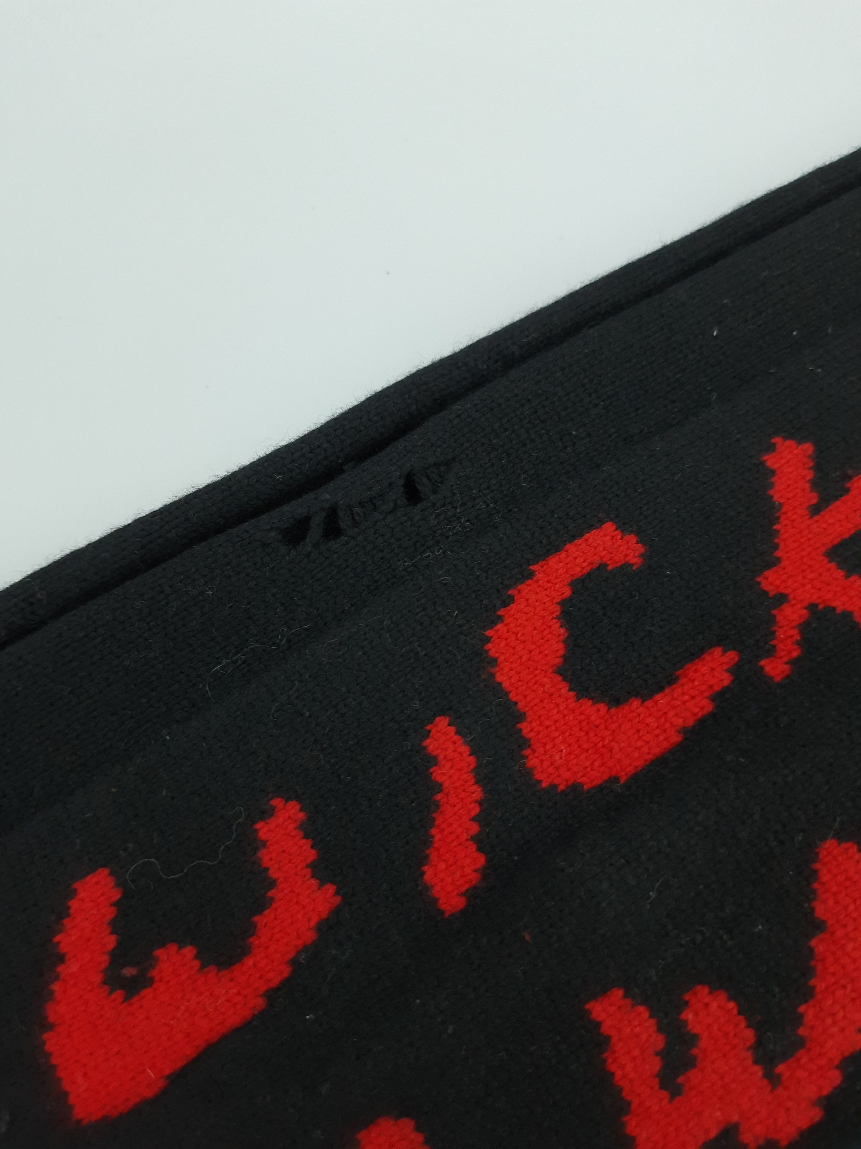 Japanese Brand AMBUSH Distressed Design Scarf / Muffler / Neckwear - MFB16 Size ONE SIZE - 11 Thumbnail
