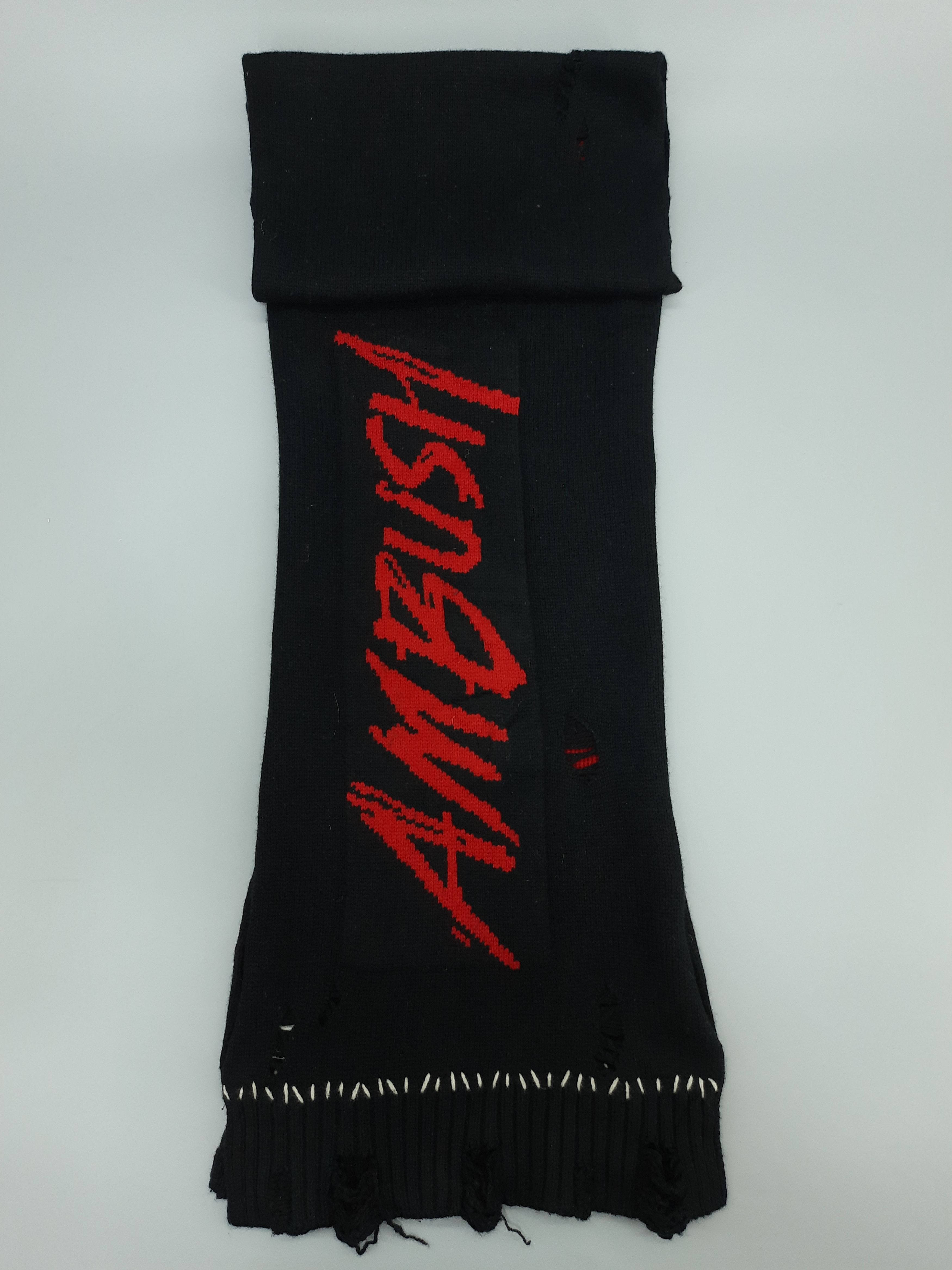Japanese Brand AMBUSH Distressed Design Scarf / Muffler / Neckwear - MFB16 Size ONE SIZE - 4 Thumbnail