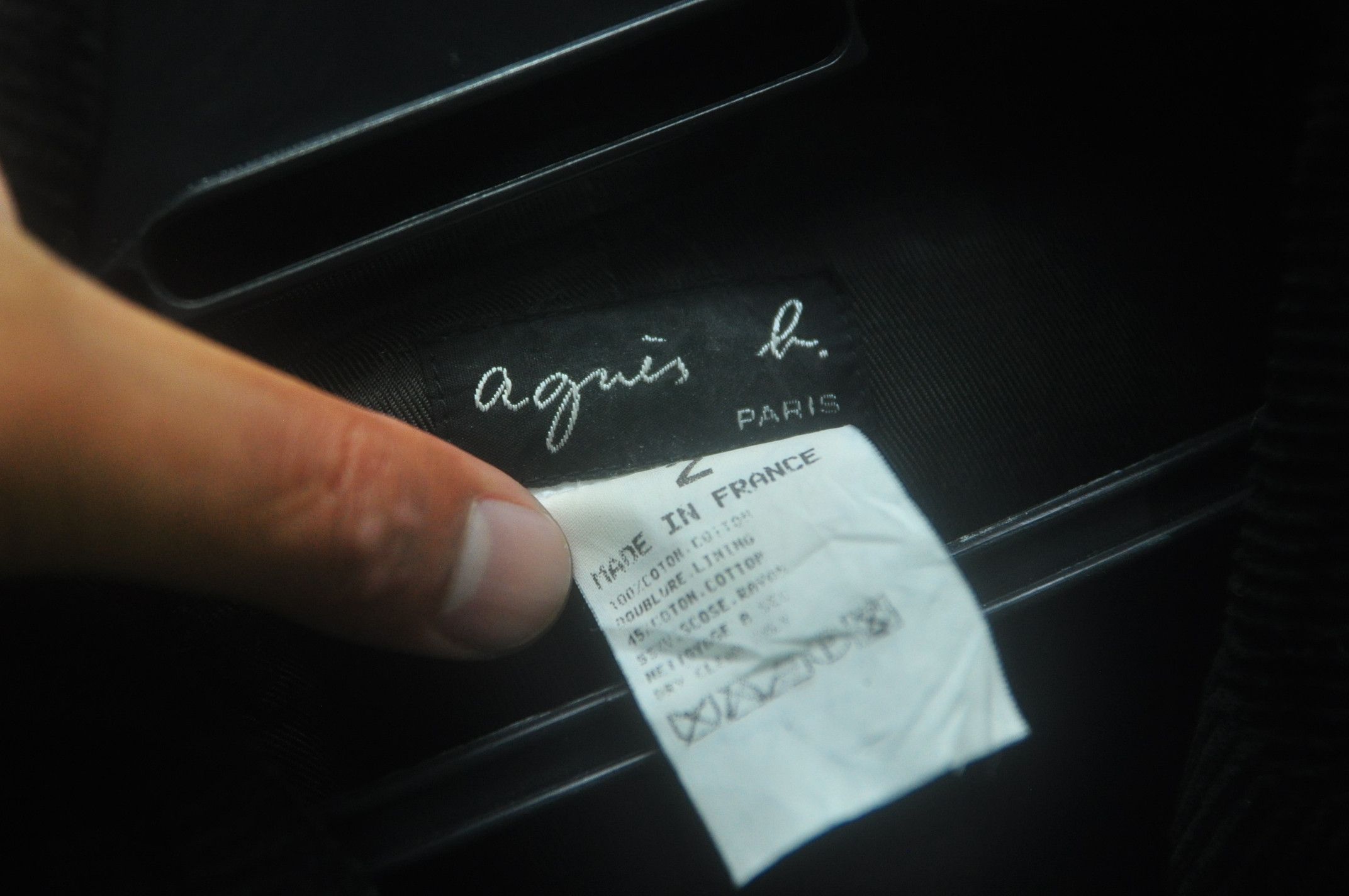Designer × Japanese Brand × agnes b. Vintage Agnes B Made In France Designer Fashion style Size M / US 6-8 / IT 42-44 - 6 Thumbnail