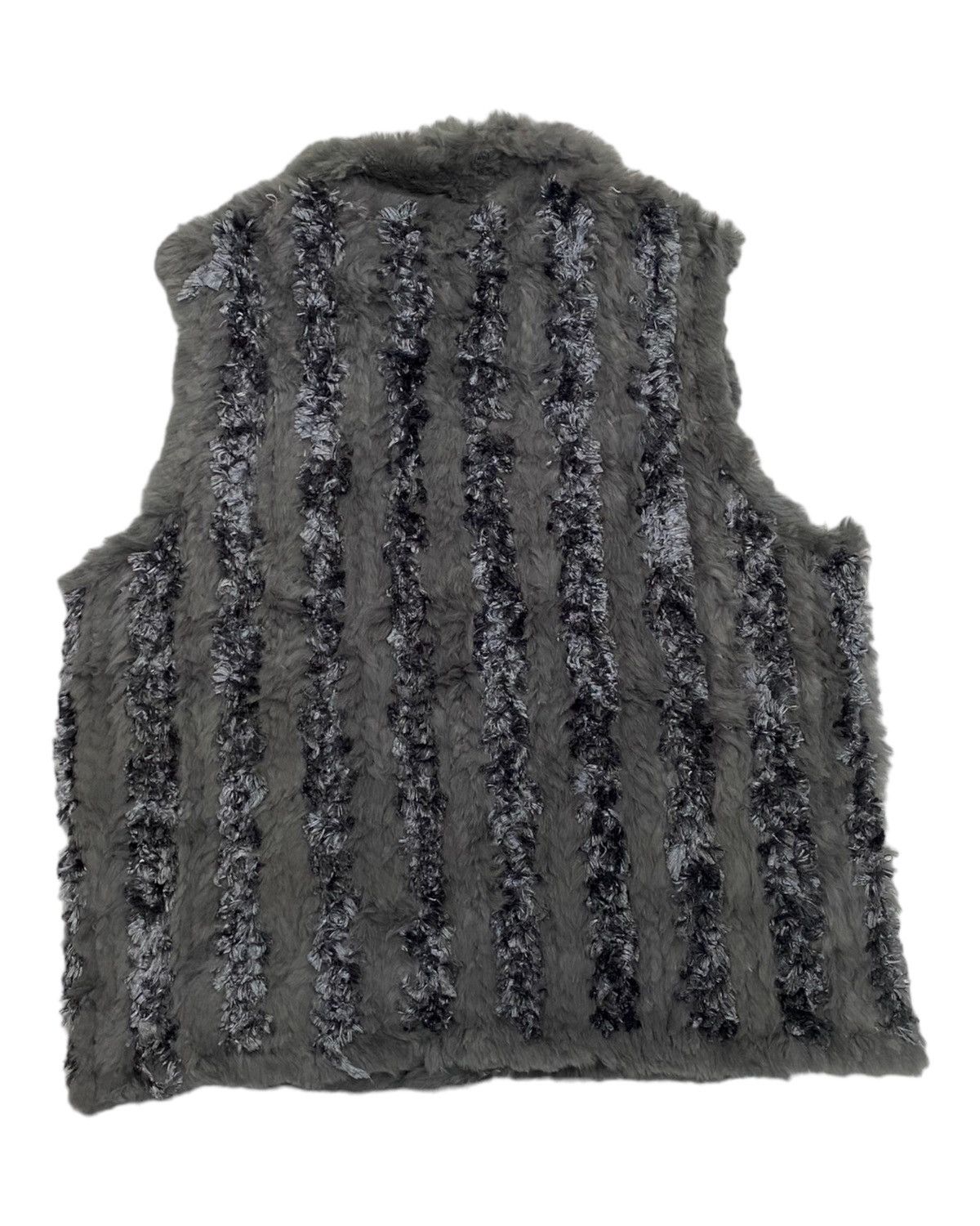 If Six Was Nine 🔥JAPANESE AVANT GARDE SAGA FOX FUR SLEEVELESS VEST JACKET Size US S / EU 44-46 / 1 - 4 Thumbnail