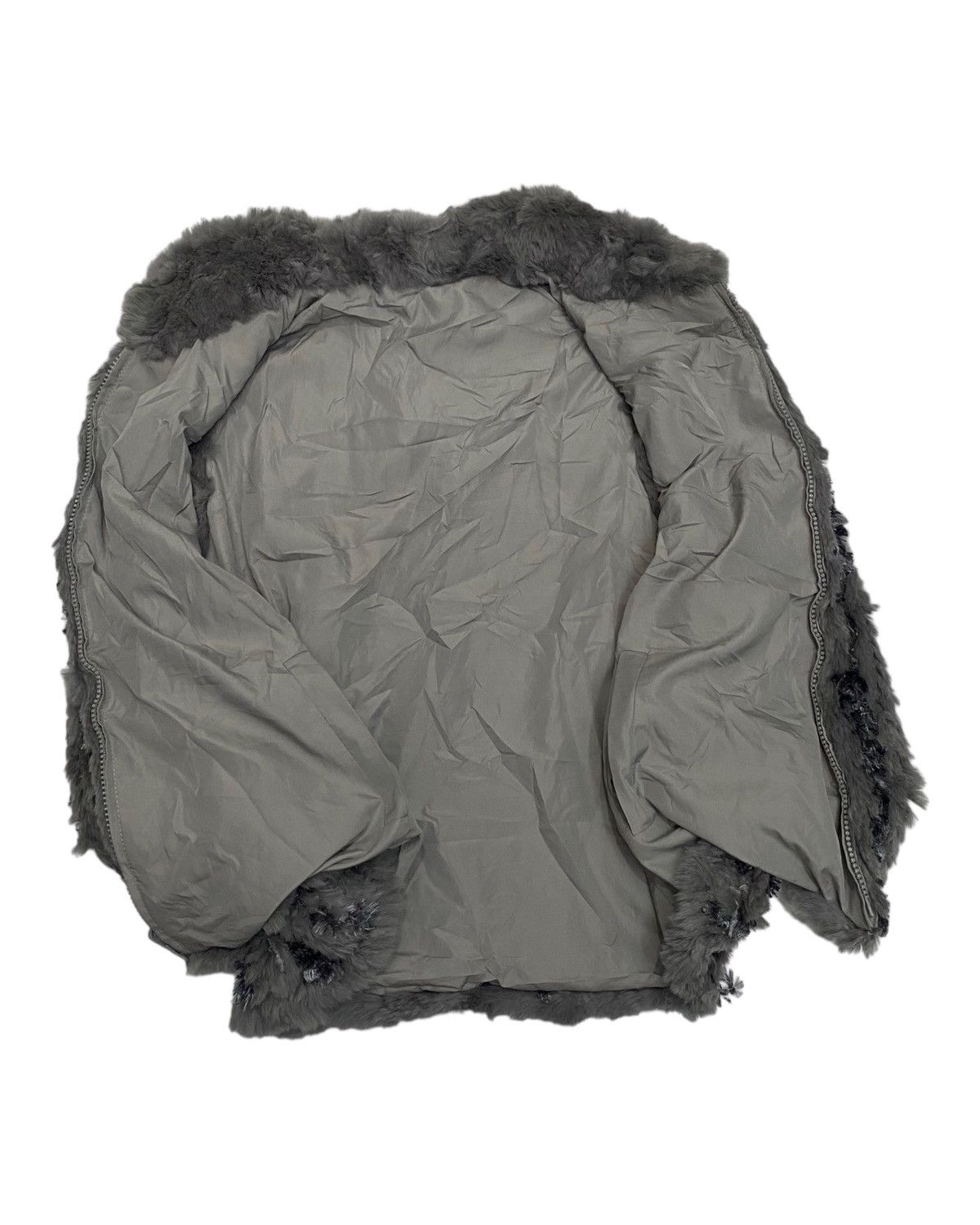 If Six Was Nine 🔥JAPANESE AVANT GARDE SAGA FOX FUR SLEEVELESS VEST JACKET Size US S / EU 44-46 / 1 - 6 Thumbnail