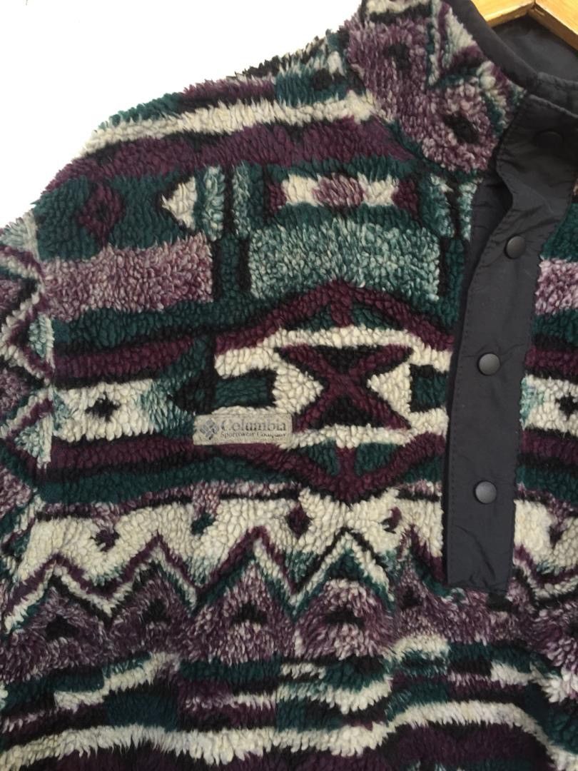 Columbia 🔥Vintage Columbia Usa Fleece Overprint Size US M / EU 48-50 / 2 - 6 Thumbnail