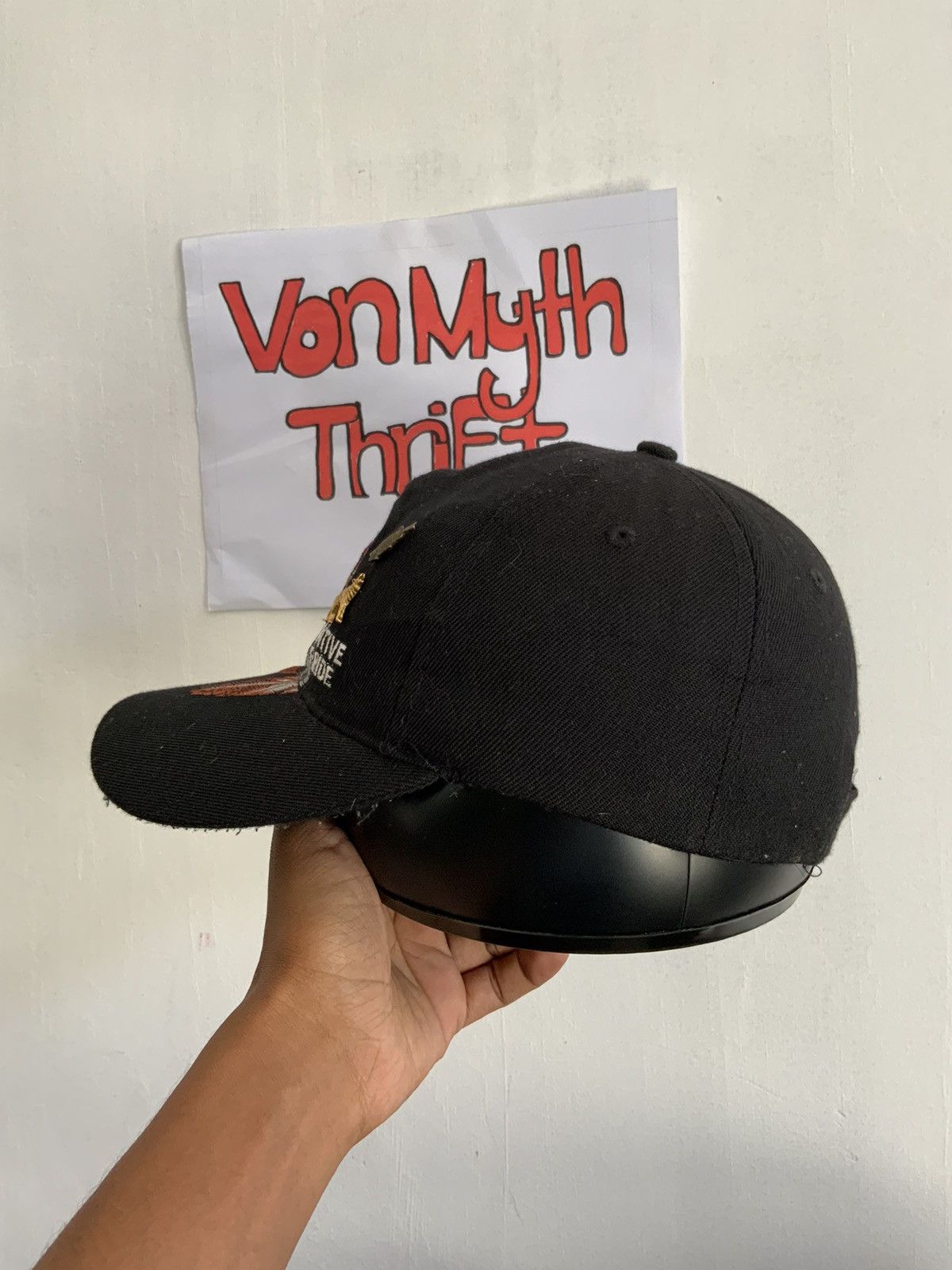 KMRii Vintage Native Pride Wolf Hat Size ONE SIZE - 2 Thumbnail
