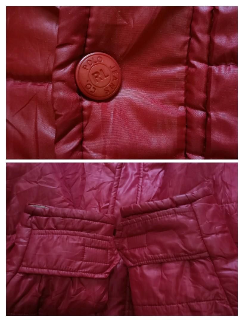 Polo Ralph Lauren × Ralph Lauren × Vintage Vintage polo Ralph Lauren red puffer jacket Size US L / EU 52-54 / 3 - 8 Thumbnail
