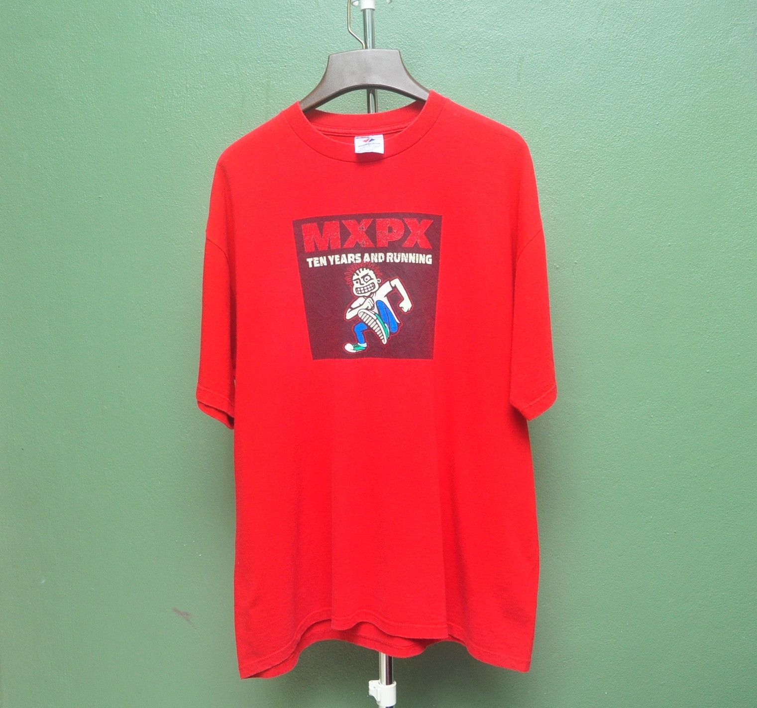 Band Tees × Designer × Japanese Brand Vintage MXPX Ten Years And Running Band Punk Music Shirt Size US L / EU 52-54 / 3 - 1 Thumbnail