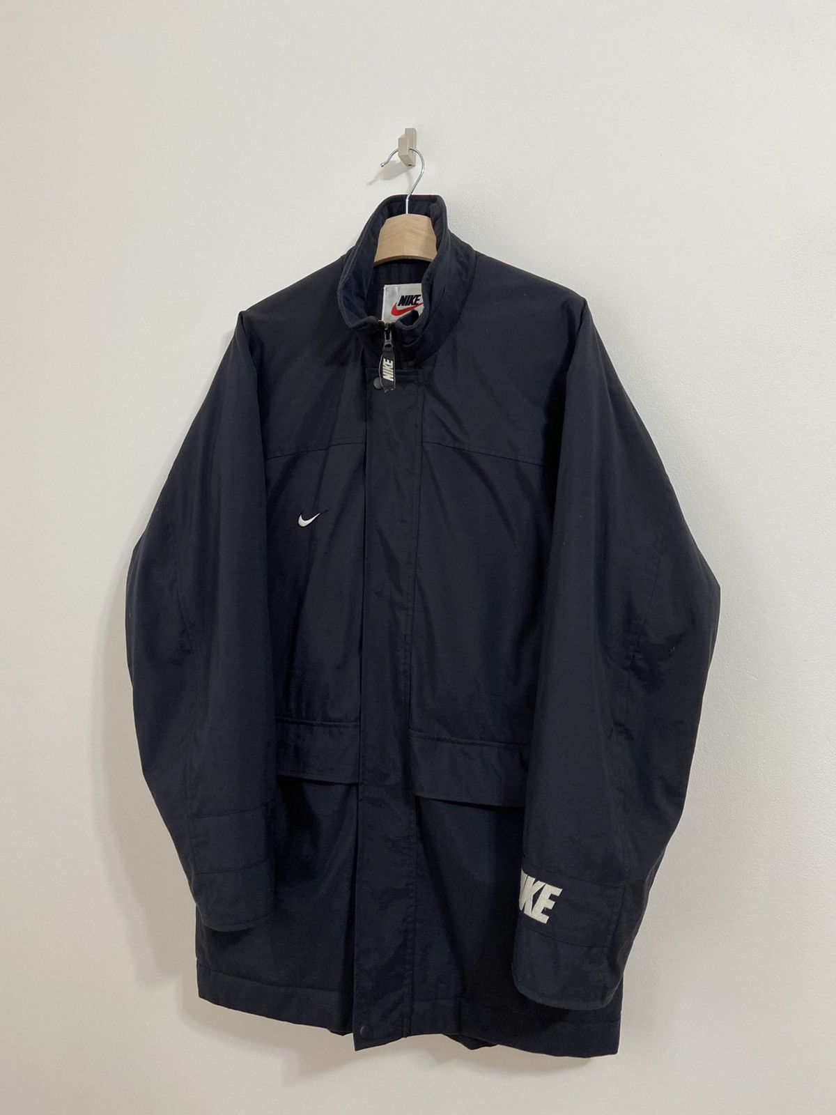 Vintage Nike Vintage Jacket Big Logo 90’s Size US M / EU 48-50 / 2 - 4 Thumbnail