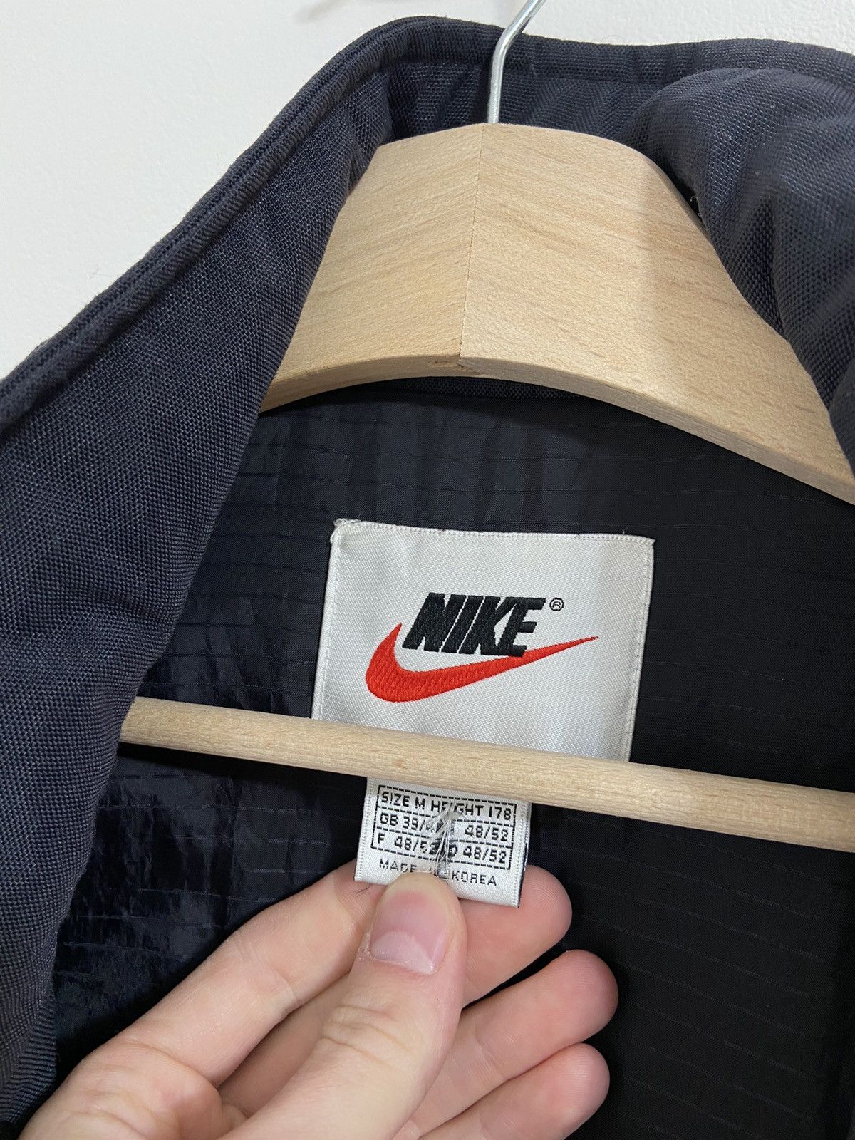 Vintage Nike Vintage Jacket Big Logo 90’s Size US M / EU 48-50 / 2 - 10 Thumbnail