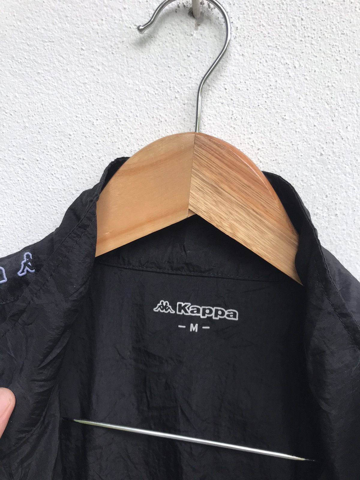 Kappa Big Back Logo Side Tape Nylon Jacket Size US S / EU 44-46 / 1 - 12 Thumbnail