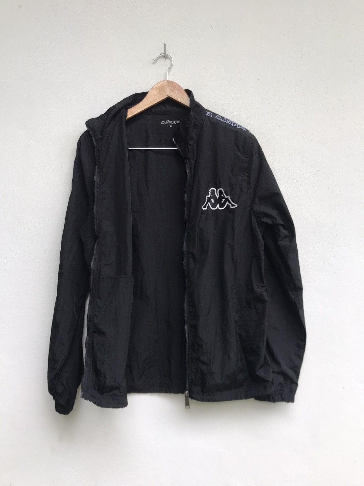 Kappa Big Back Logo Side Tape Nylon Jacket Size US S / EU 44-46 / 1 - 5 Thumbnail