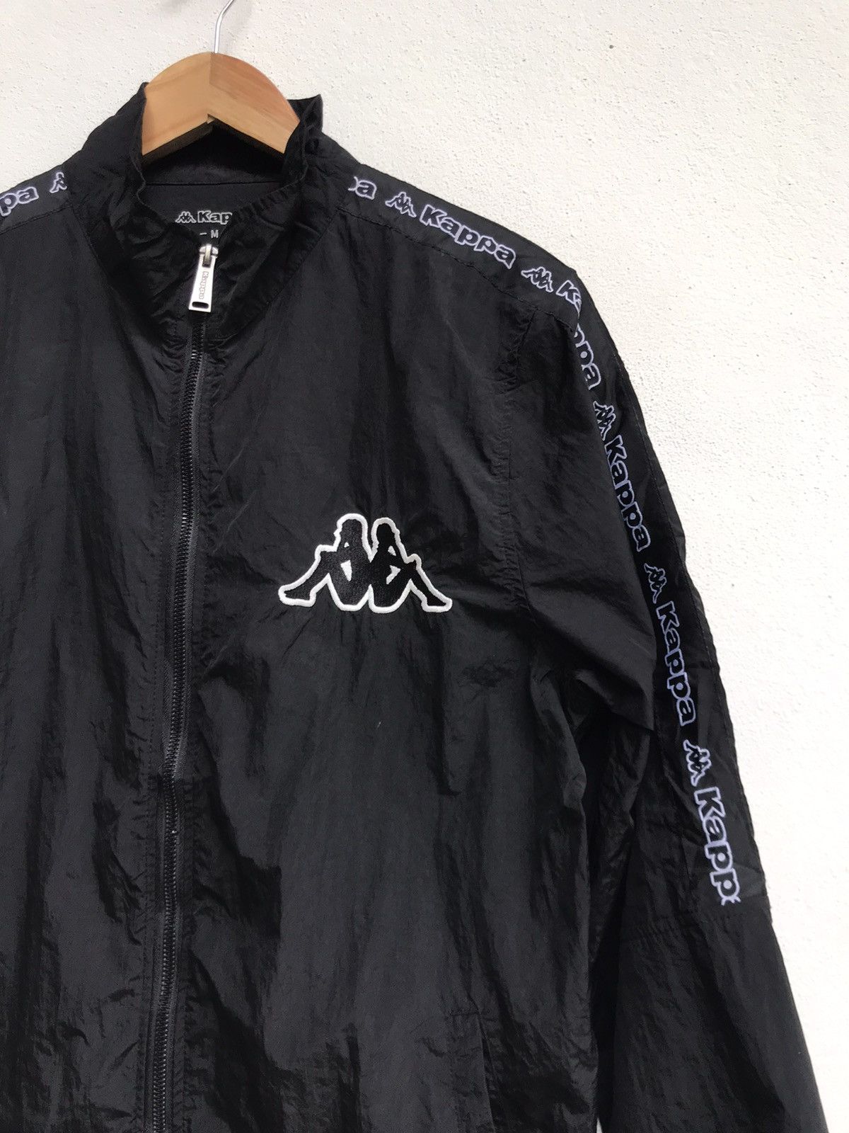 Kappa Big Back Logo Side Tape Nylon Jacket Size US S / EU 44-46 / 1 - 6 Thumbnail