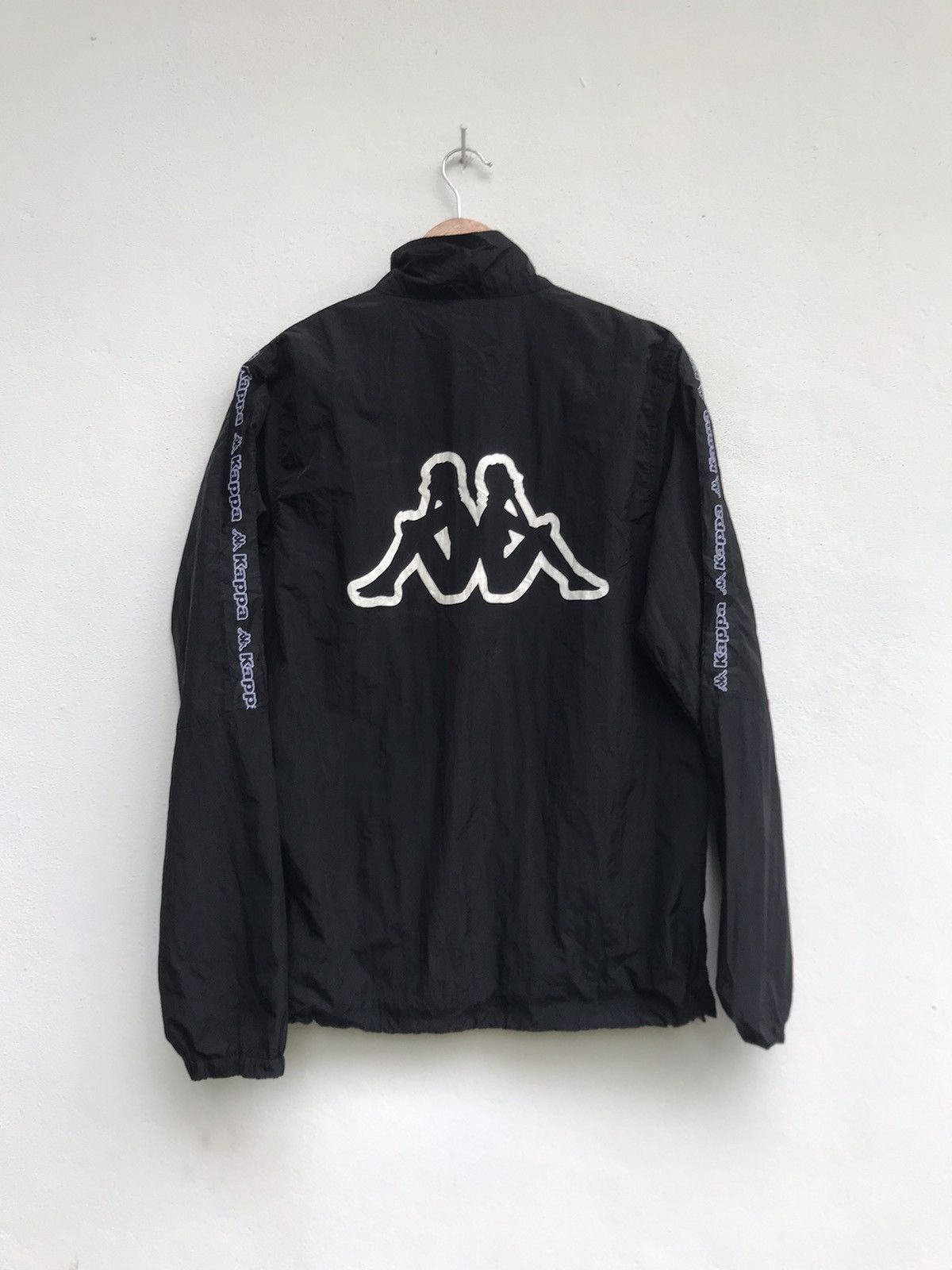 Kappa Big Back Logo Side Tape Nylon Jacket Size US S / EU 44-46 / 1 - 3 Thumbnail