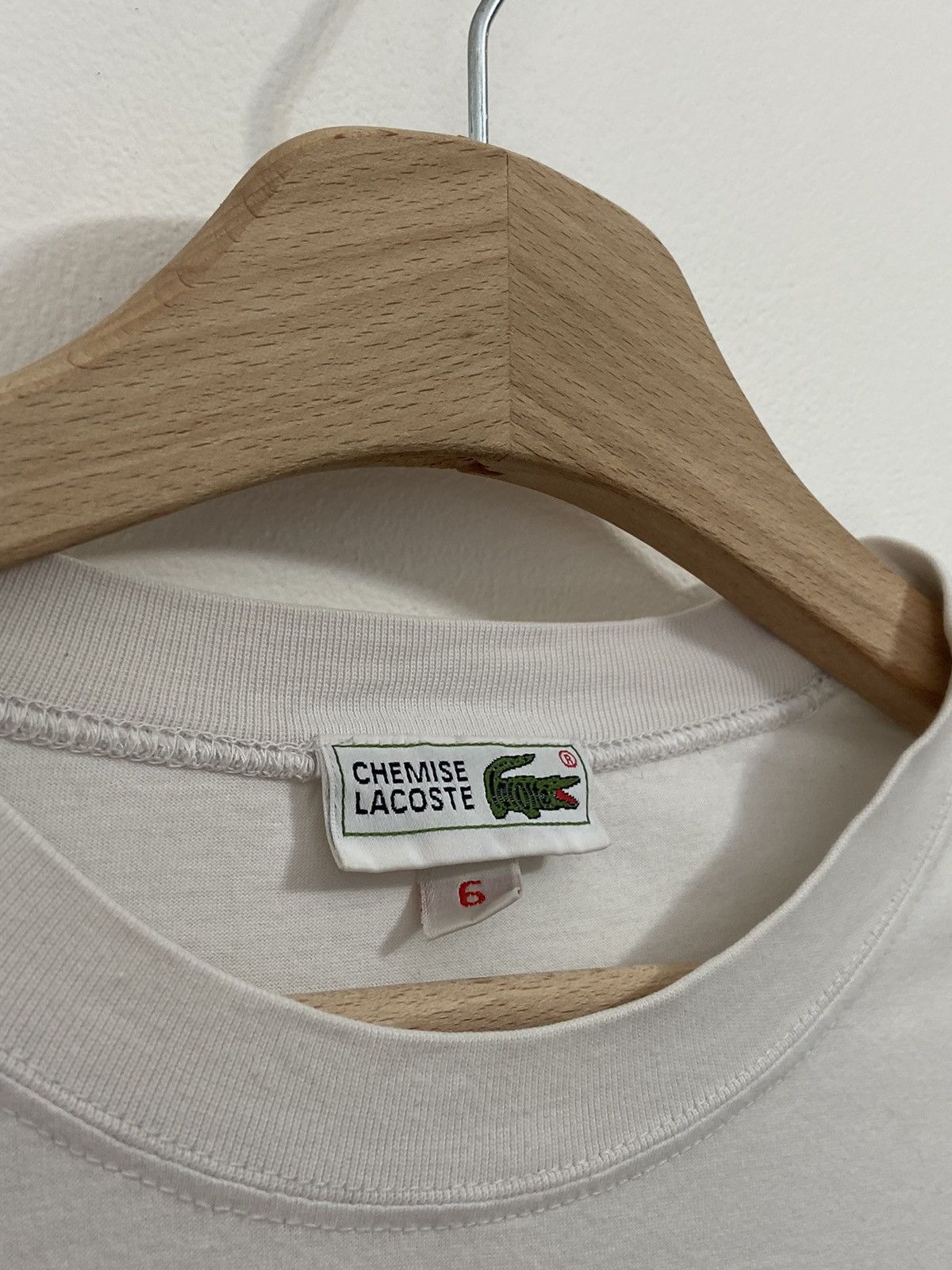 Lacoste Lacoste RARE vintage Shirt Big Logo Size US XL / EU 56 / 4 - 4 Thumbnail