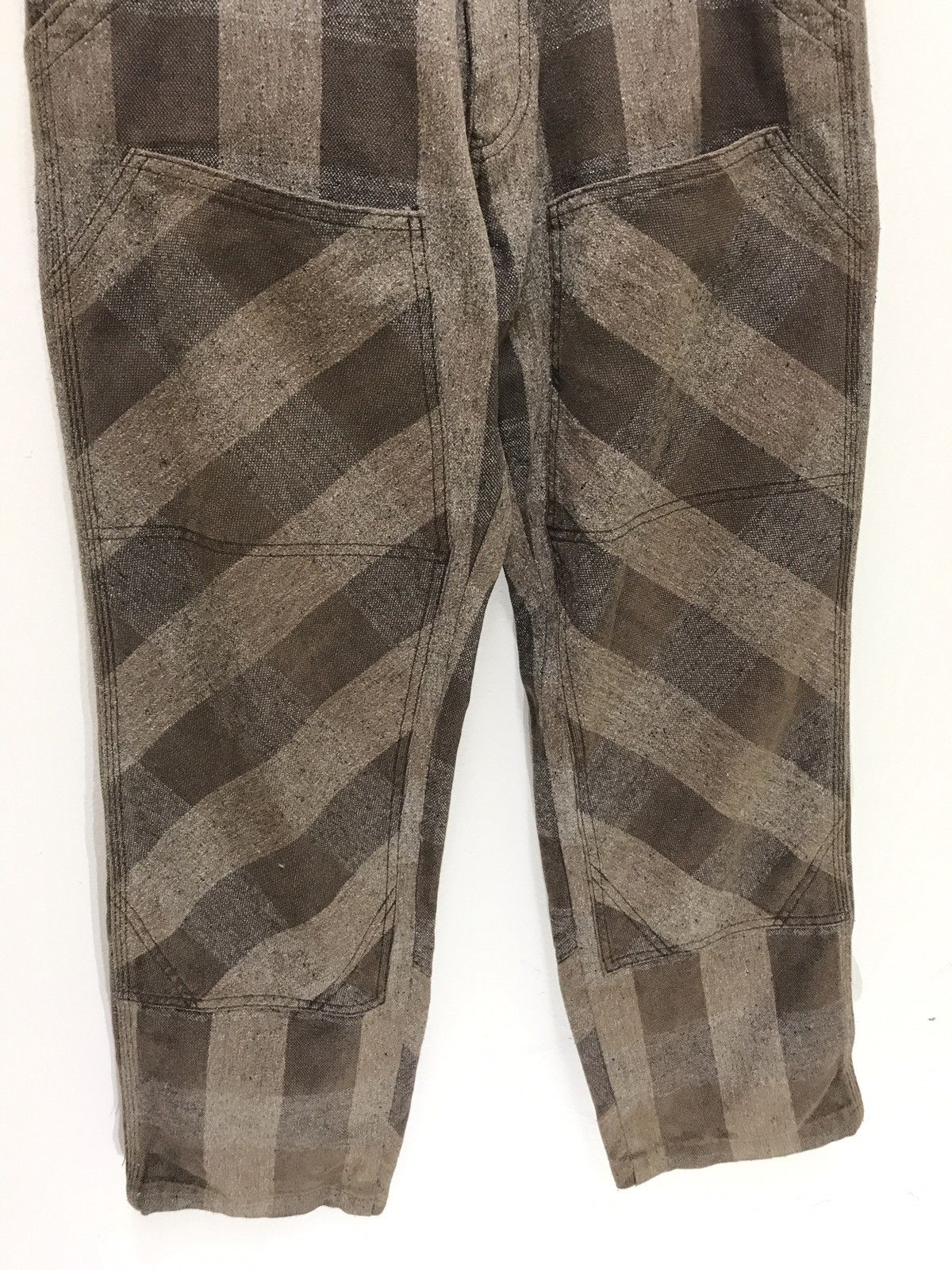 Japanese Brand Made in Japan Greedy Tartan Salt and Pepper Regular Size US 30 / EU 46 - 2 Thumbnail