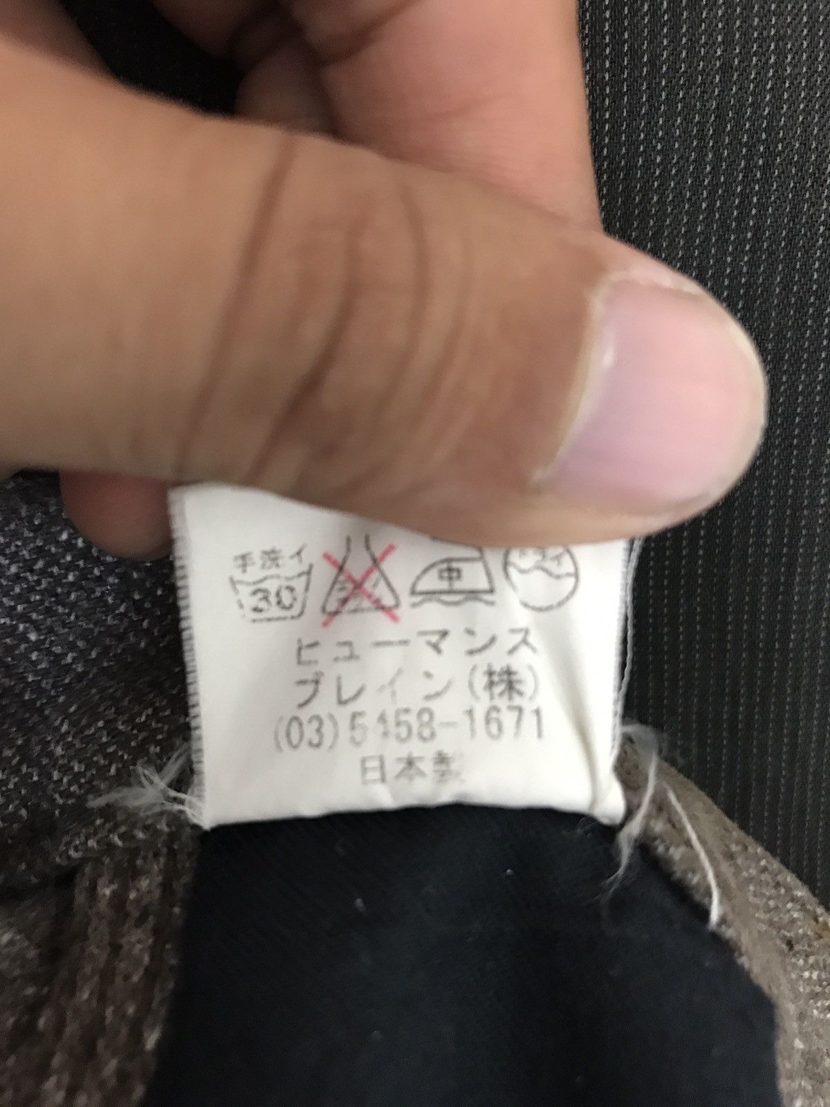 Japanese Brand Made in Japan Greedy Tartan Salt and Pepper Regular Size US 30 / EU 46 - 10 Thumbnail