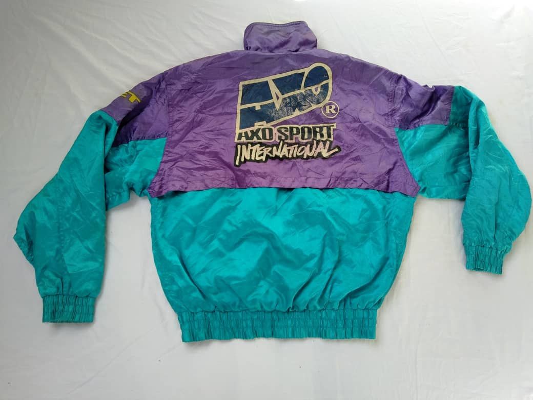 Designer × Japanese Brand × Vintage Vintage Axo Sport International Multicolour Jacket Size US L / EU 52-54 / 3 - 1 Thumbnail
