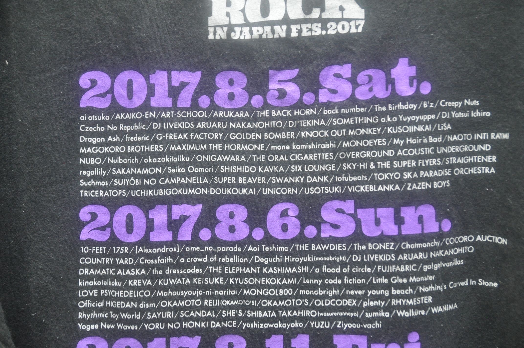 Band Tees × Japanese Brand × Vintage Vintage Rock In Japan 2017 Japanese Travis Scott Style Size US L / EU 52-54 / 3 - 5 Thumbnail