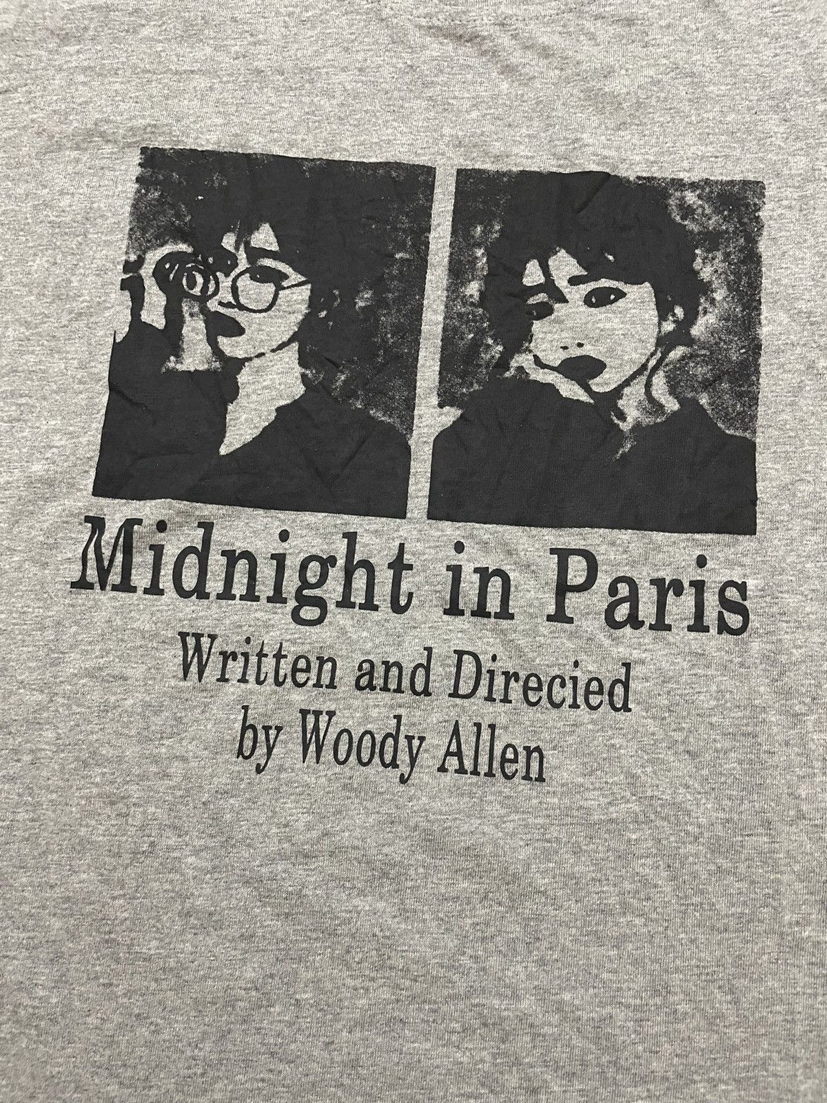 Vintage 2011 Midnight In Paris Movie T.Shirt Size US L / EU 52-54 / 3 - 5 Thumbnail