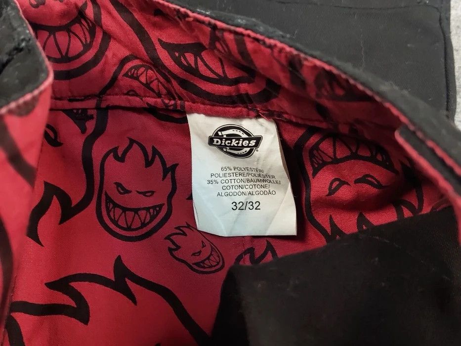Dickies Rare Dickies x Spitfire collaboration Black Trousers Pants Size US 32 / EU 48 - 9 Thumbnail