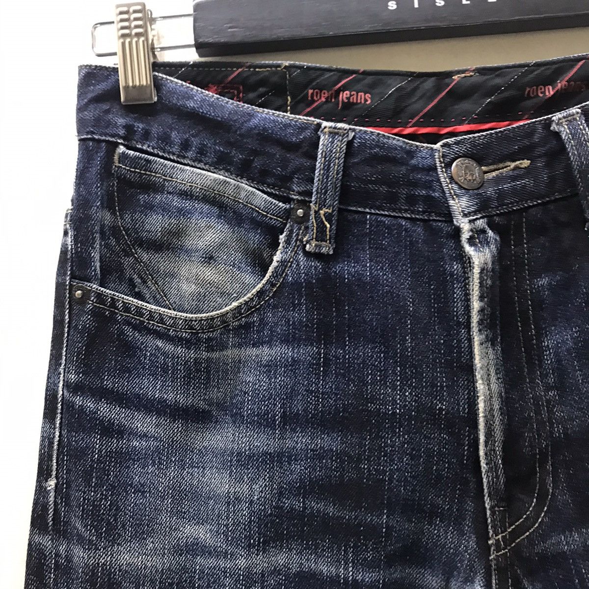 Roen Mastermind Roen X Bobson Distressed denim Jeans Size US 30 / EU 46 - 4 Thumbnail