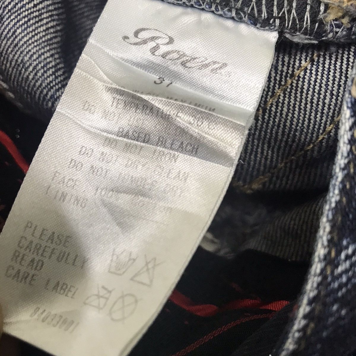 Roen Mastermind Roen X Bobson Distressed denim Jeans Size US 30 / EU 46 - 23 Thumbnail