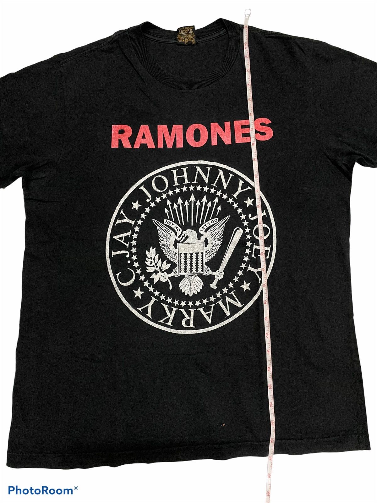 Band Tees × Vintage Vintage Ramones hey ho let’s go Rare Band Tees Size US L / EU 52-54 / 3 - 4 Thumbnail