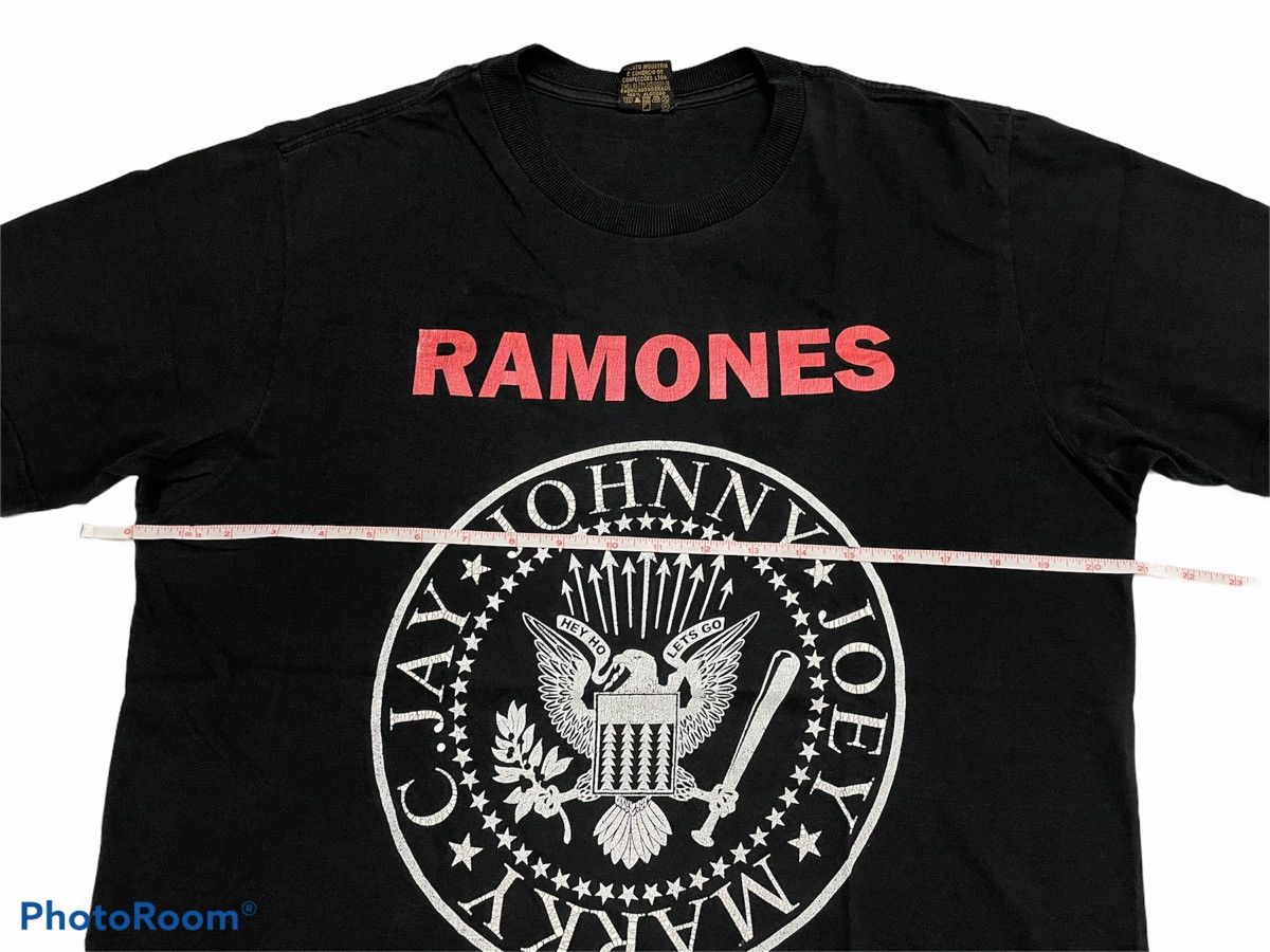 Band Tees × Vintage Vintage Ramones hey ho let’s go Rare Band Tees Size US L / EU 52-54 / 3 - 3 Thumbnail