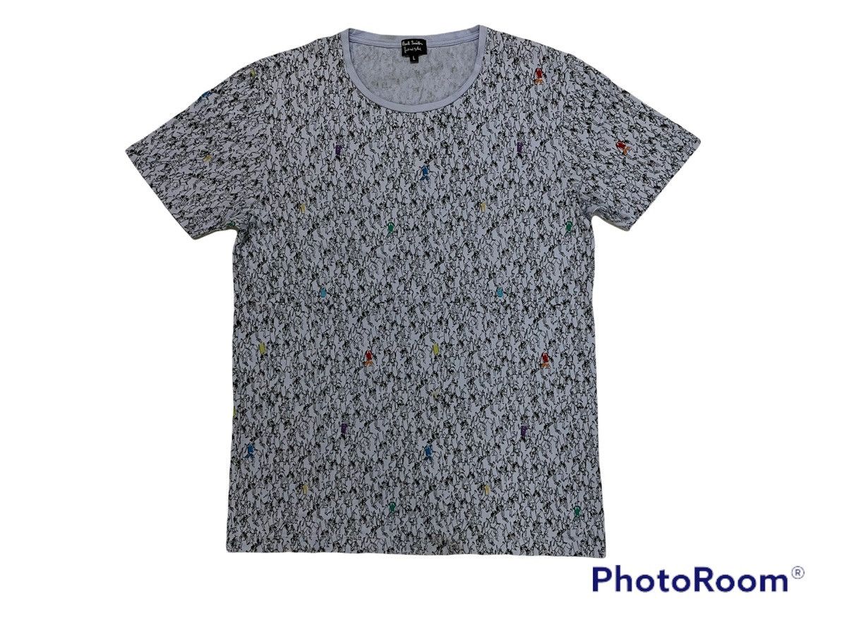 Paul Smith 🔥Best Offer🔥Paul Smith Rare Design T-Shirt Size US L / EU 52-54 / 3 - 1 Thumbnail