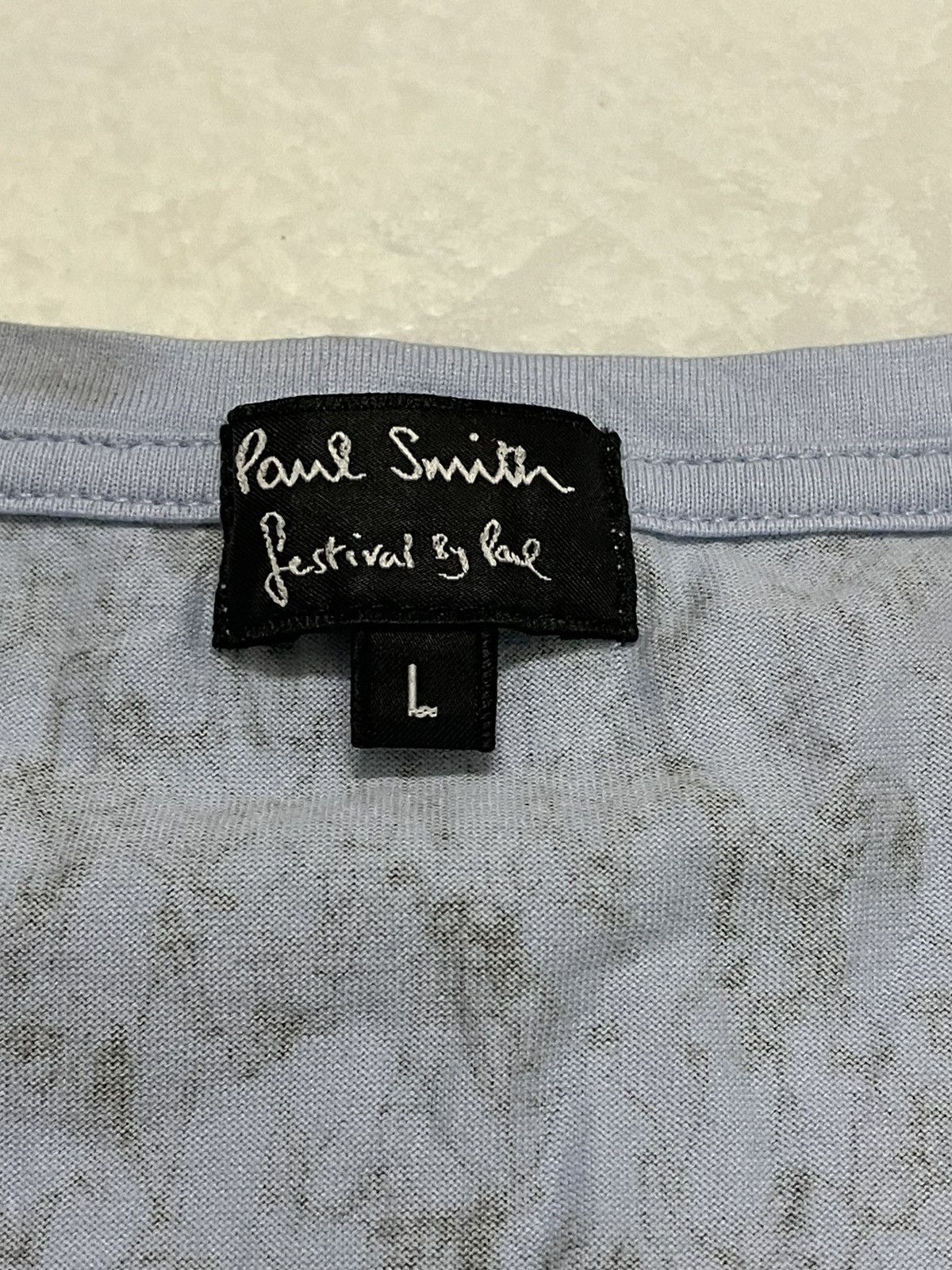 Paul Smith 🔥Best Offer🔥Paul Smith Rare Design T-Shirt Size US L / EU 52-54 / 3 - 4 Thumbnail