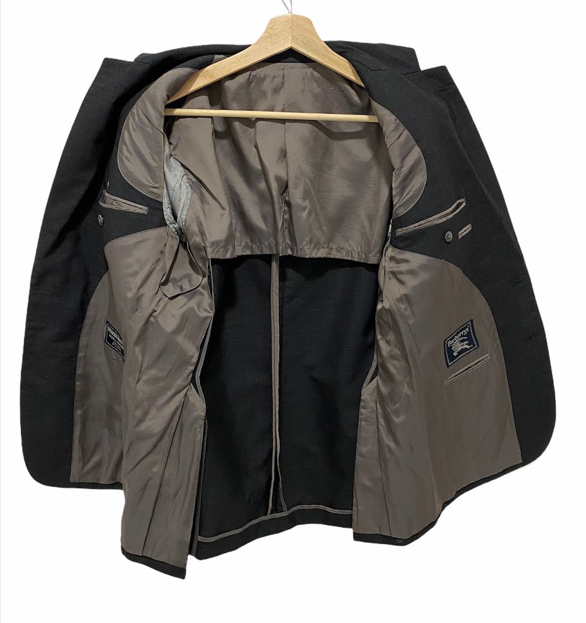 Burberry Vintage Burberry Blazer New Wool 100% Size 40L - 3 Thumbnail