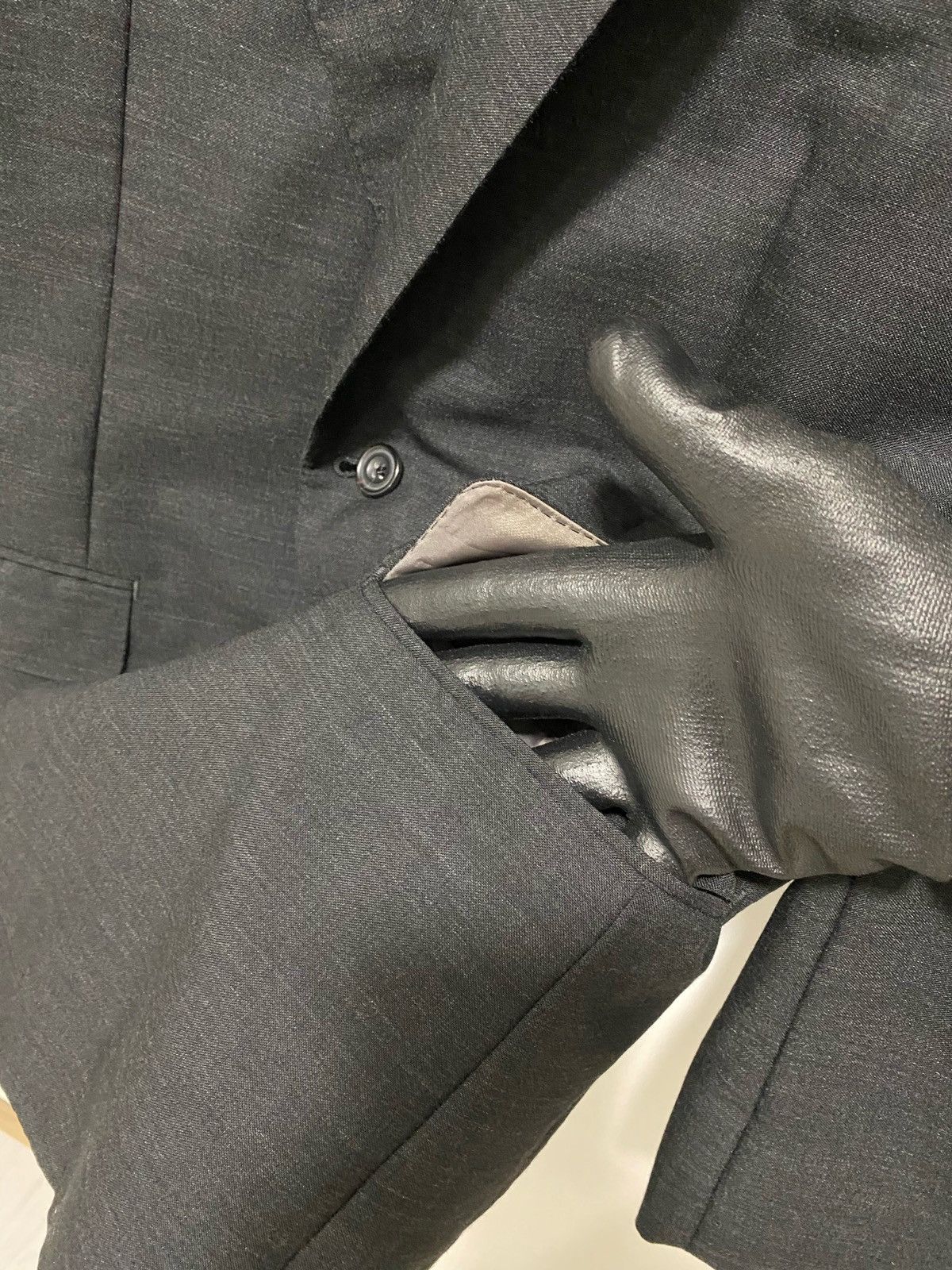 Burberry Vintage Burberry Blazer New Wool 100% Size 40L - 14 Thumbnail