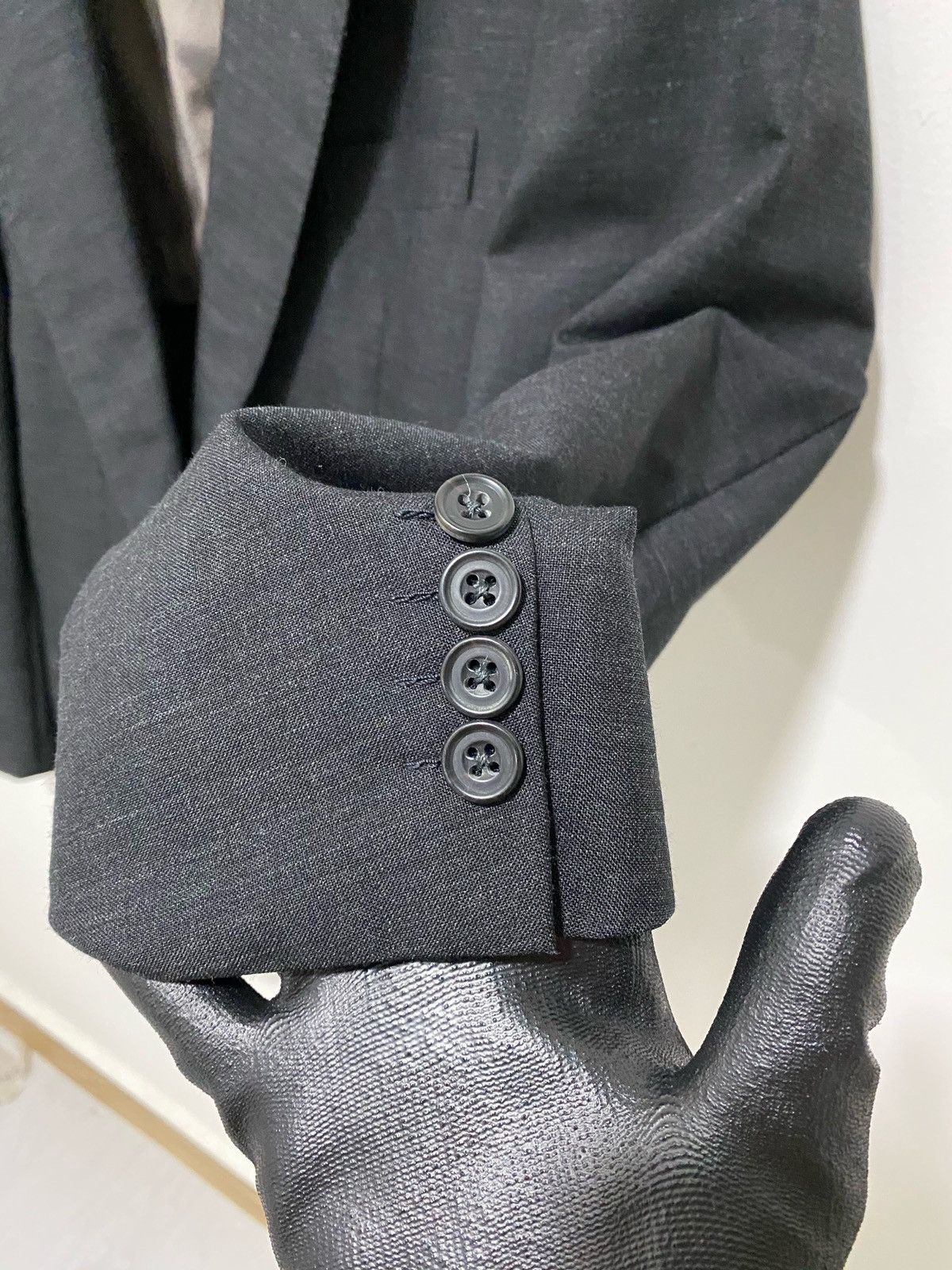 Burberry Vintage Burberry Blazer New Wool 100% Size 40L - 7 Thumbnail