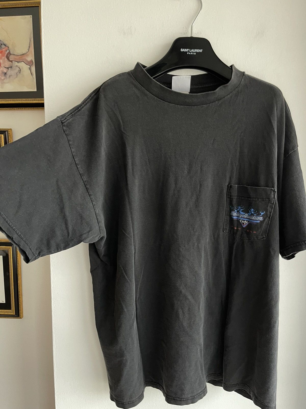 Vintage Vintage 1994 XXL Harley Davidson NYC Oversized Boxy Shirt | Grailed