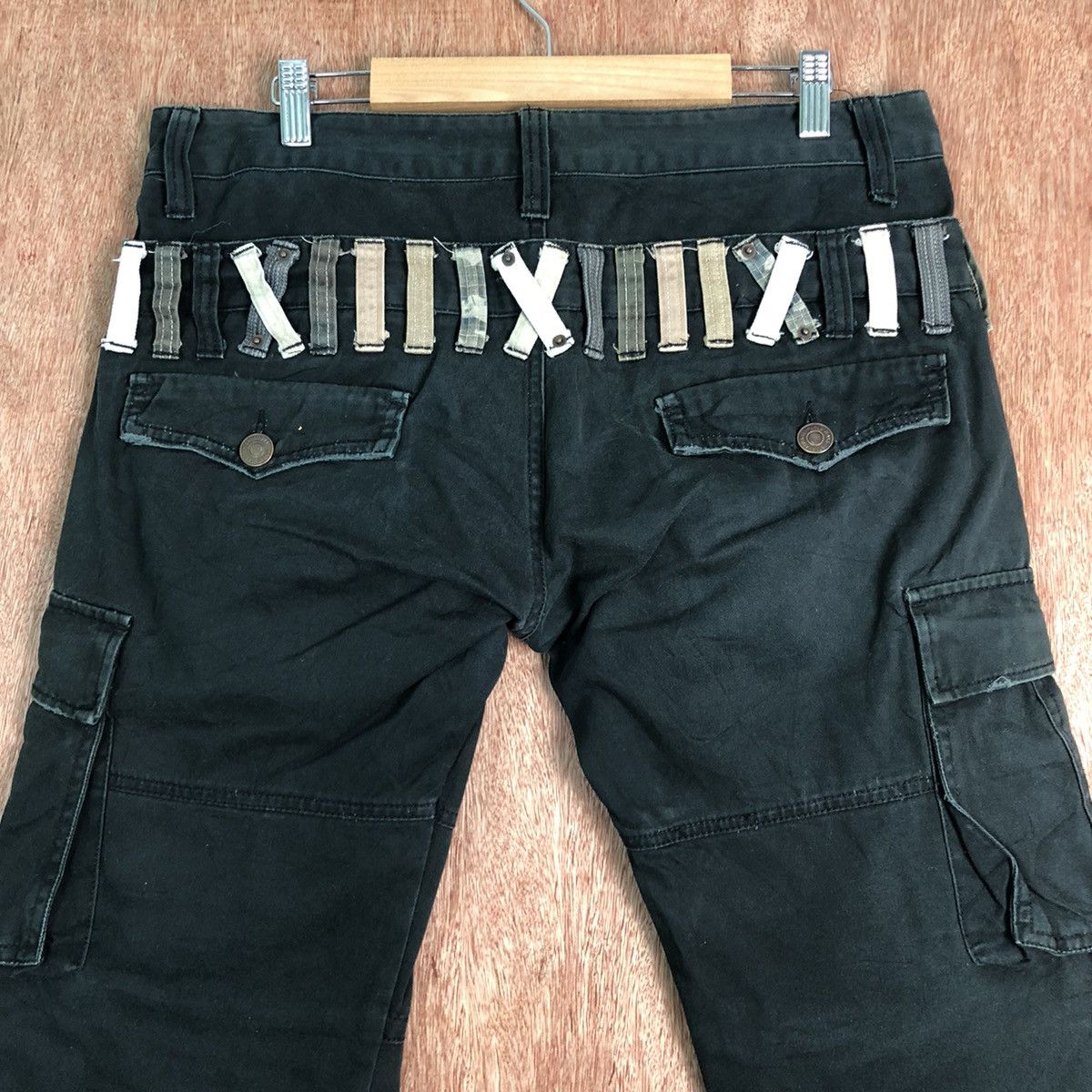 Japanese Brand Dominate Handcrafted Double Waist Cargo Pants #c286DLAL Size US 34 / EU 50 - 10 Thumbnail