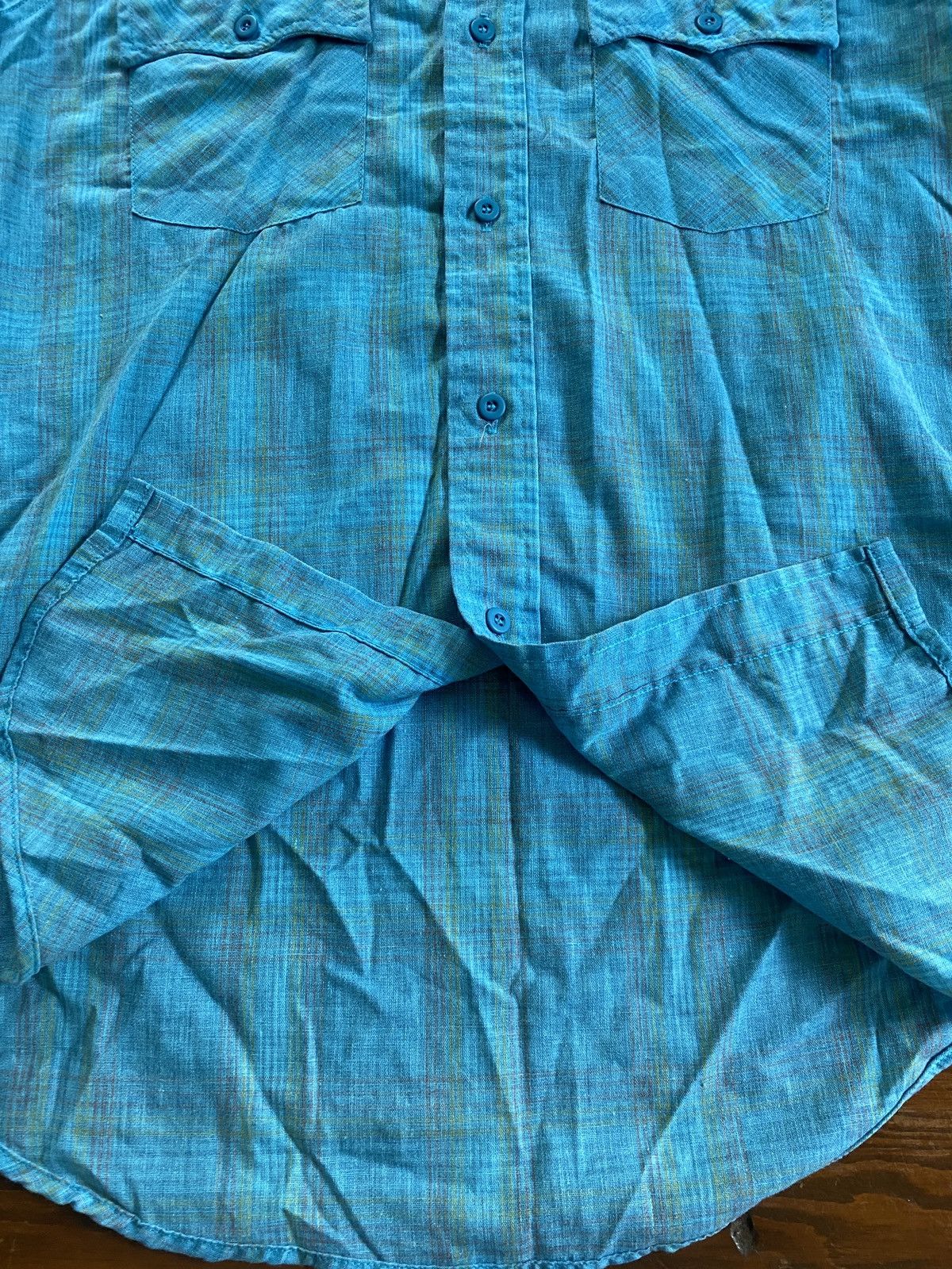 Levi's Vintage 80’s Levi’s Faded Plaid Long Sleeve Button Up Size US M / EU 48-50 / 2 - 4 Thumbnail