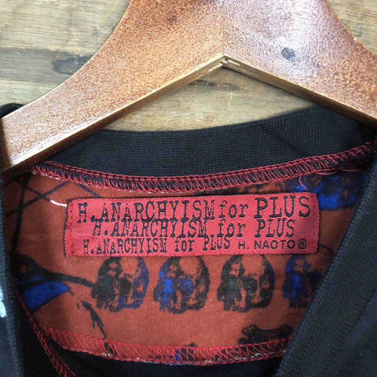 Japanese Brand H.Anarchyism The Skeleton Skulls punk band T-Shirt #6856DL Size S / US 4 / IT 40 - 8 Thumbnail