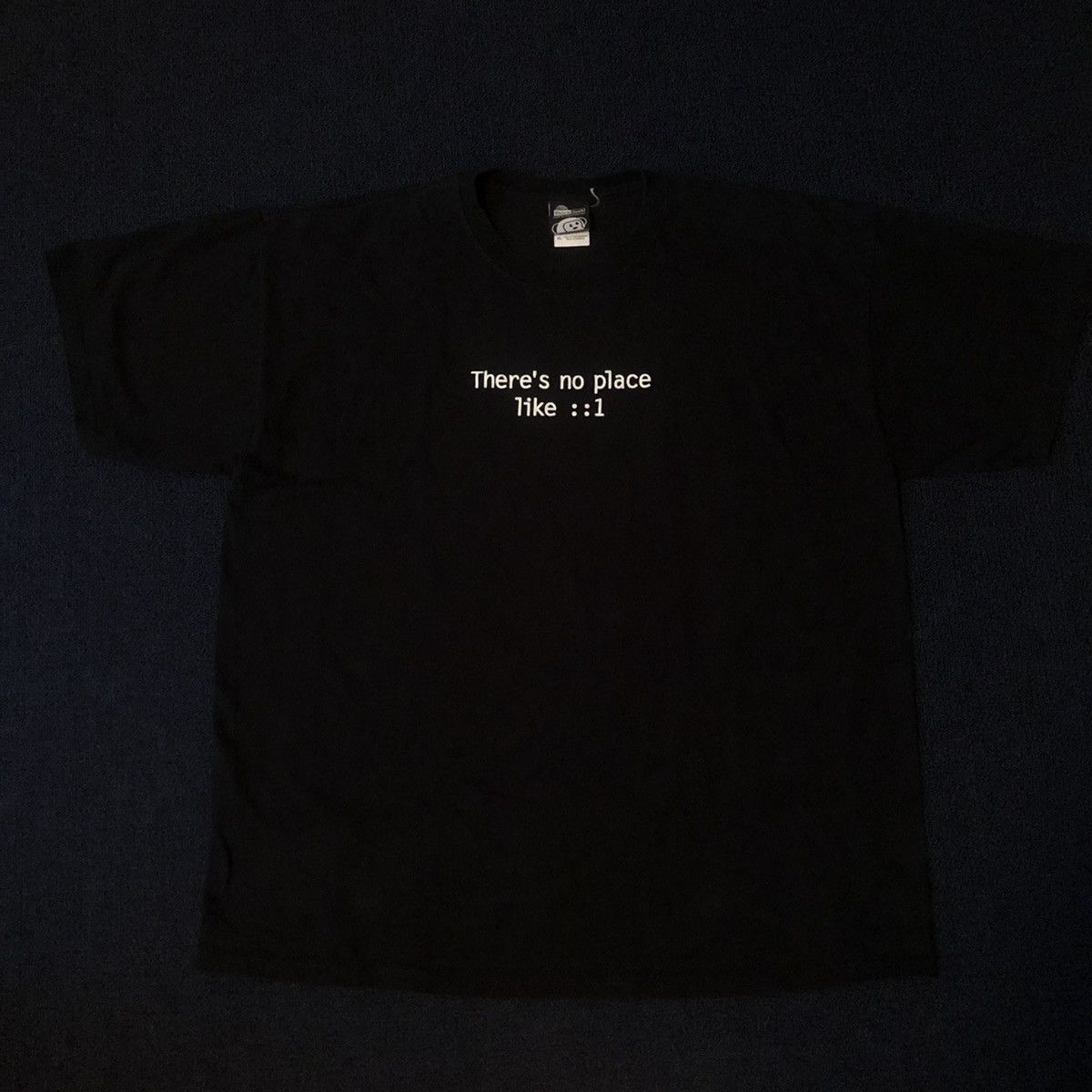 Vintage Vntg Think Geek Coding Computer Theres No Place Like ::1 Tee Size US XL / EU 56 / 4 - 3 Thumbnail